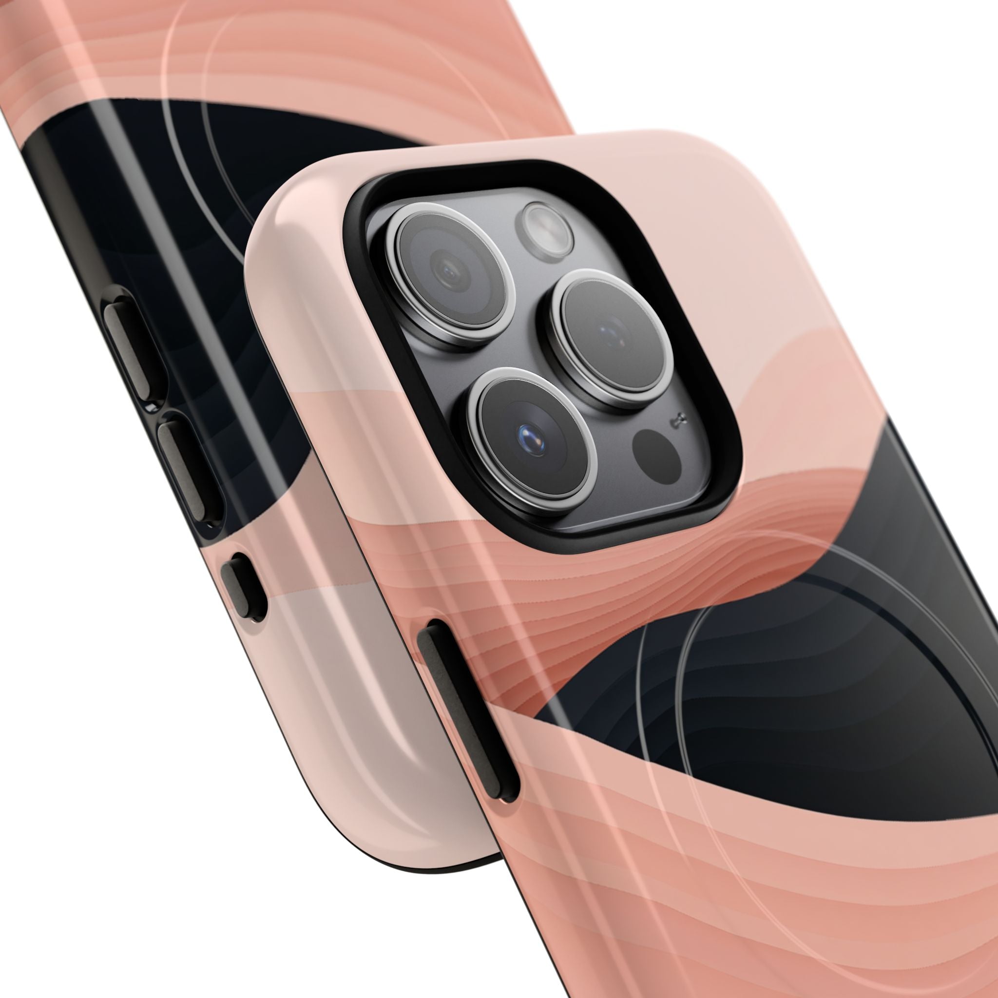 Pink Tough 2.0 Magsafe Phone Case for iPhone - Dune Shadow Layers