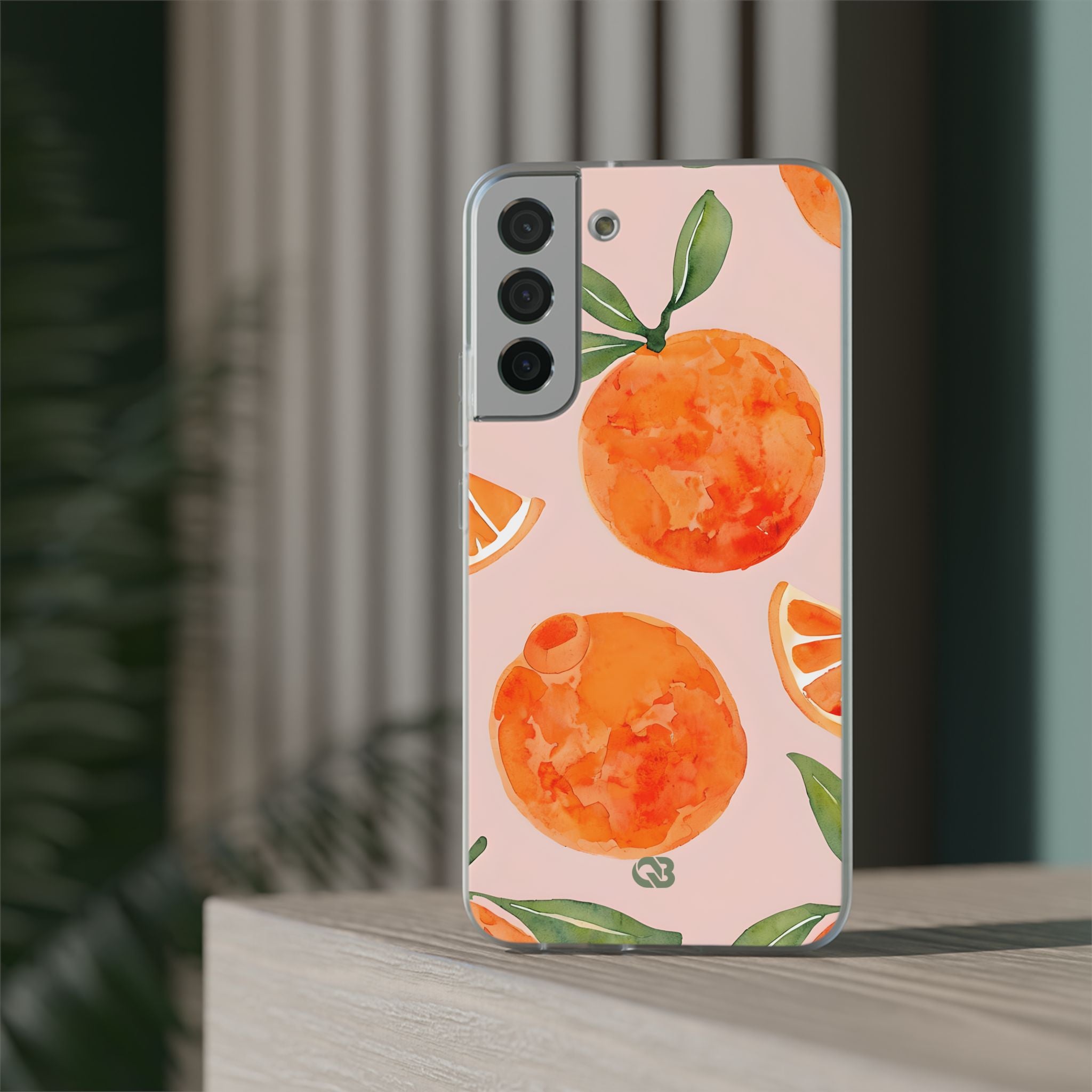 Sunkissed Orange Harvest · Soft Phone Case for Samsung