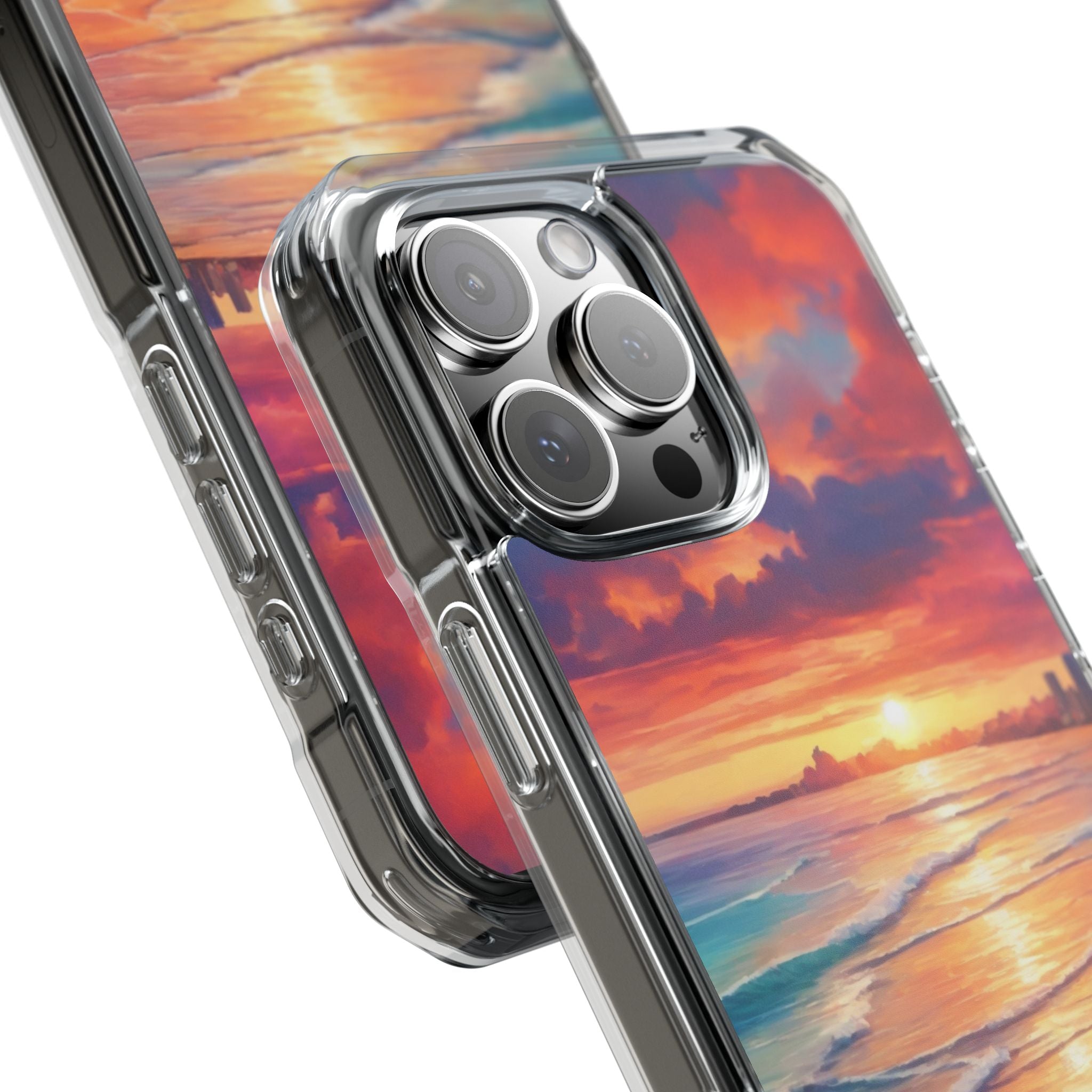 Crimson Shore Horizon · Impact Phone Case for iPhone · Magsafe