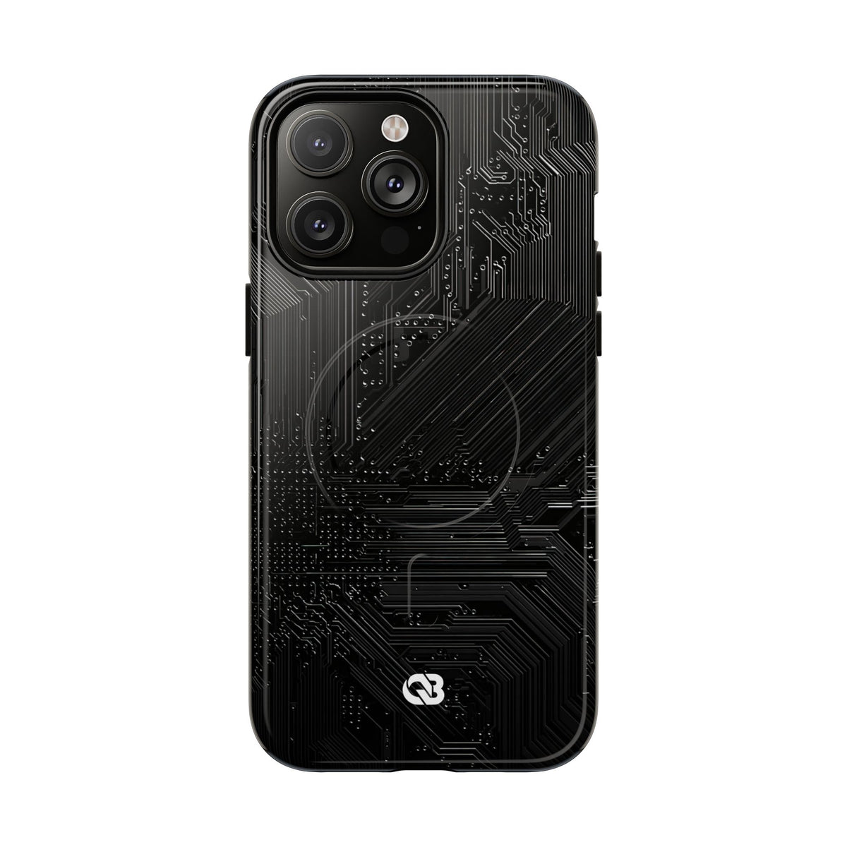Obsidian Circuitry · Tough 2.0 Magnetic Phone Case for iPhone · Black