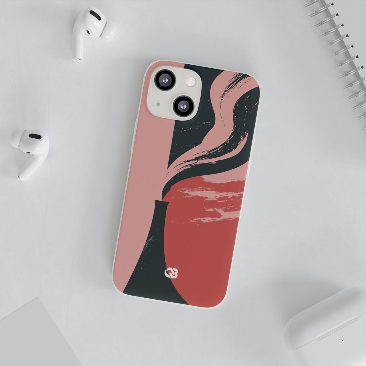 Crimson Horizon · Lite Phone Case for iPhone · Red