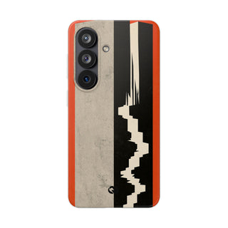 Orange Lite Phone Case for Samsung - Orange Monolith Rift