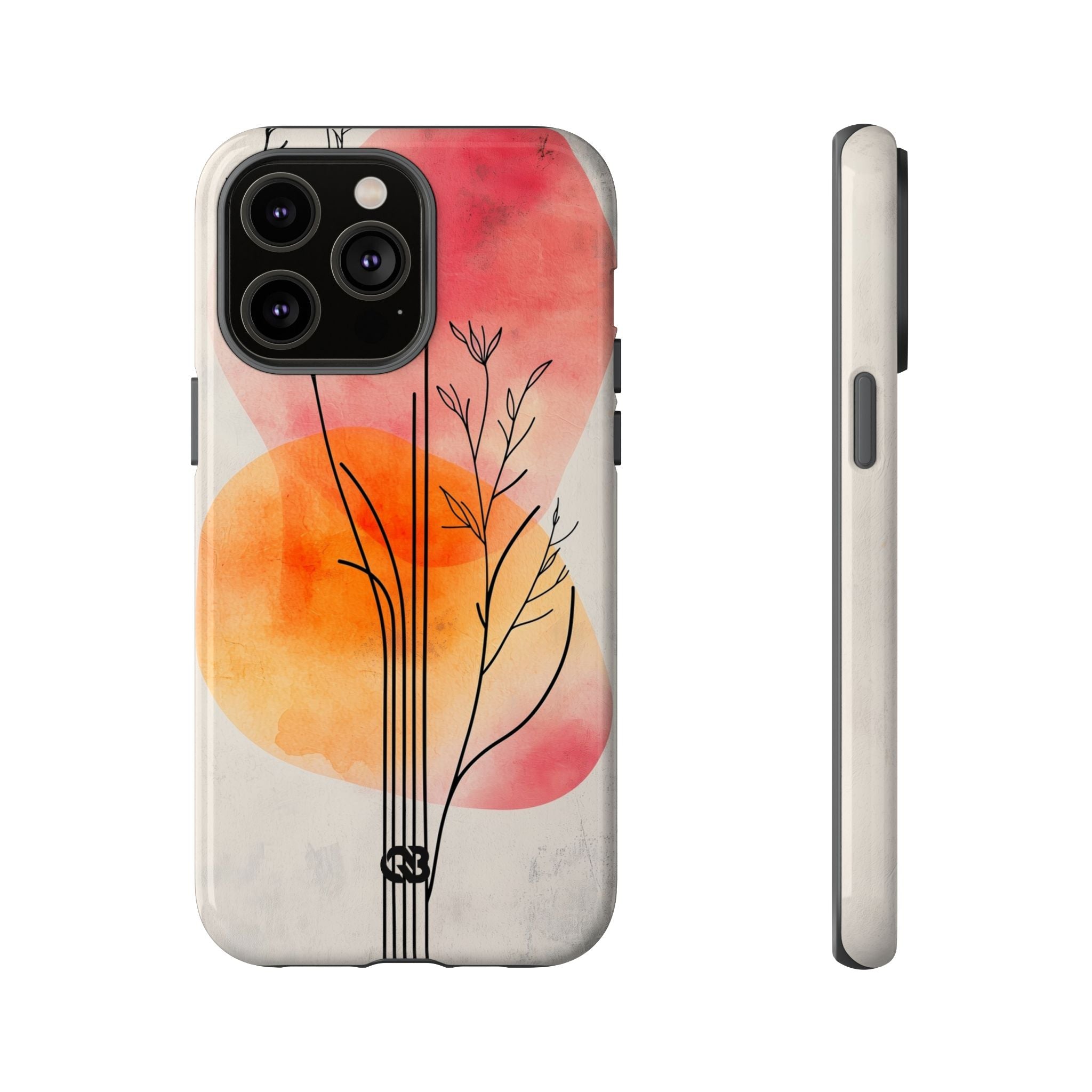 Crimson Bloom Lineage · Tough Phone Case for iPhone
