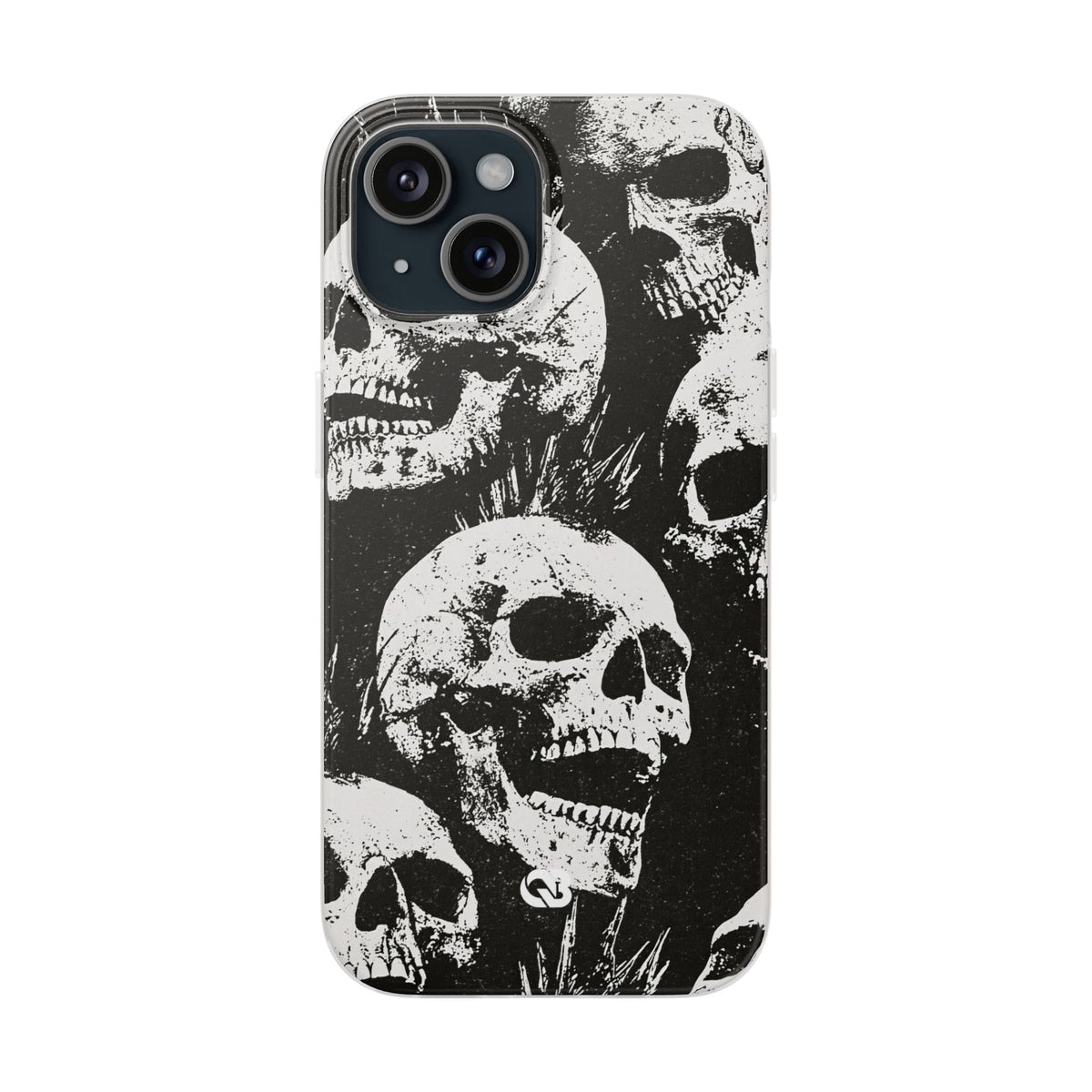 Punk Skull Riot · Lite Phone Case for iPhone · Black