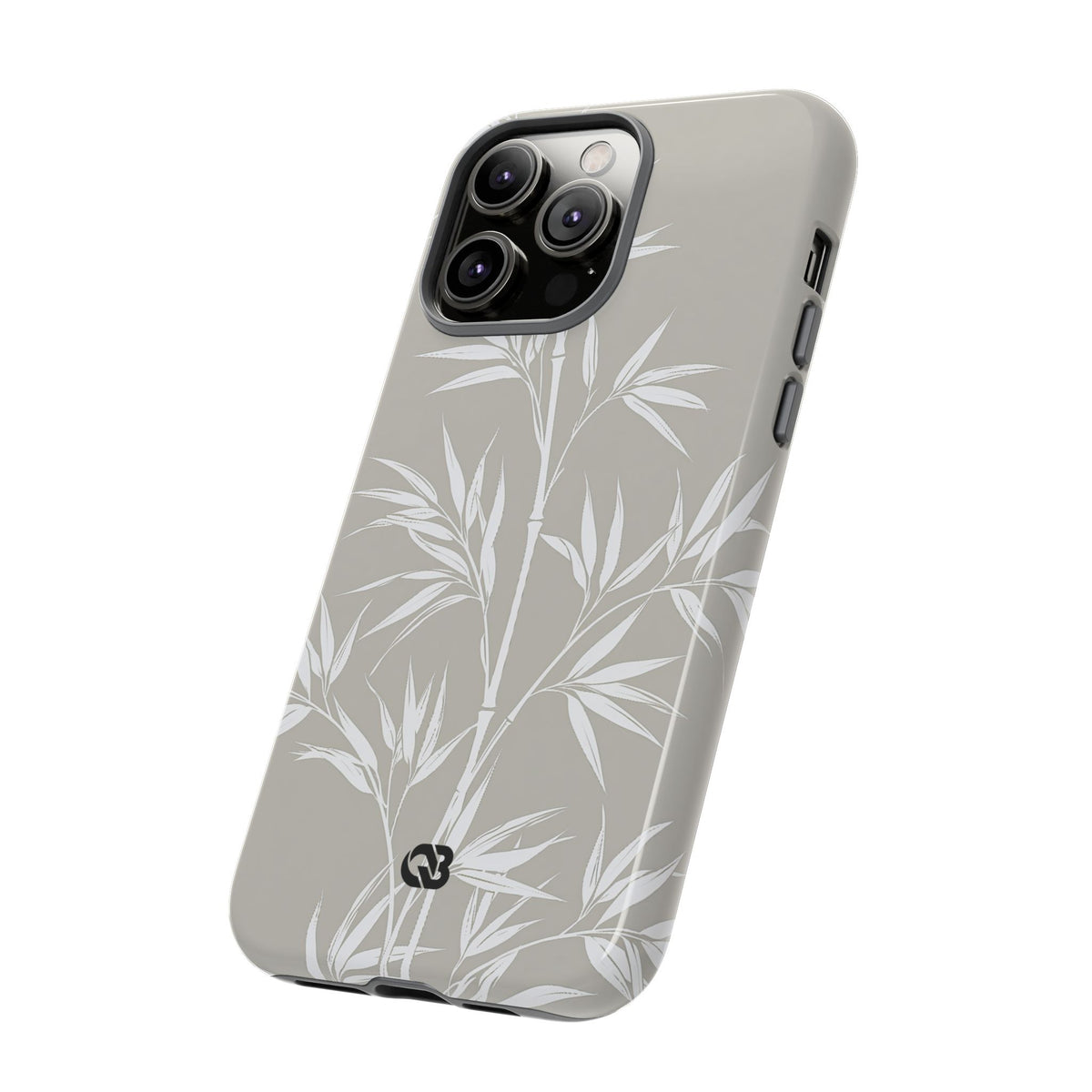 Serene Bamboo · Tough Phone Case for iPhone · Beige
