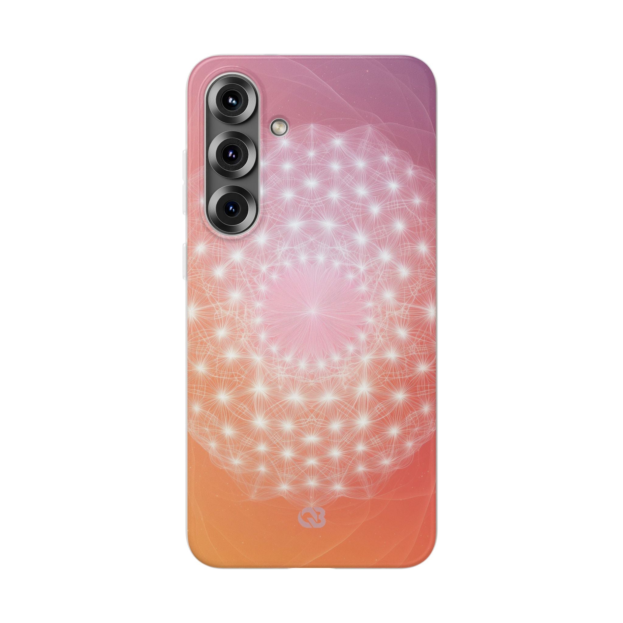 Radiant Stardust Mandala · Soft Mobilskal för Samsung