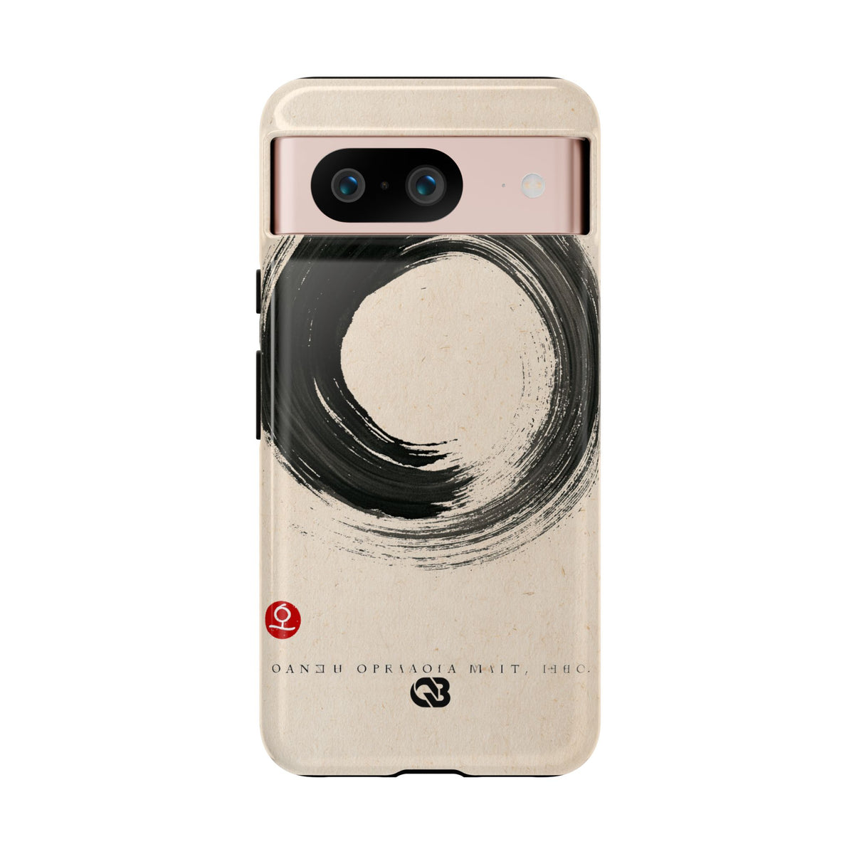 Zen Ensō Circle · Tough Phone Case for Pixel · Beige
