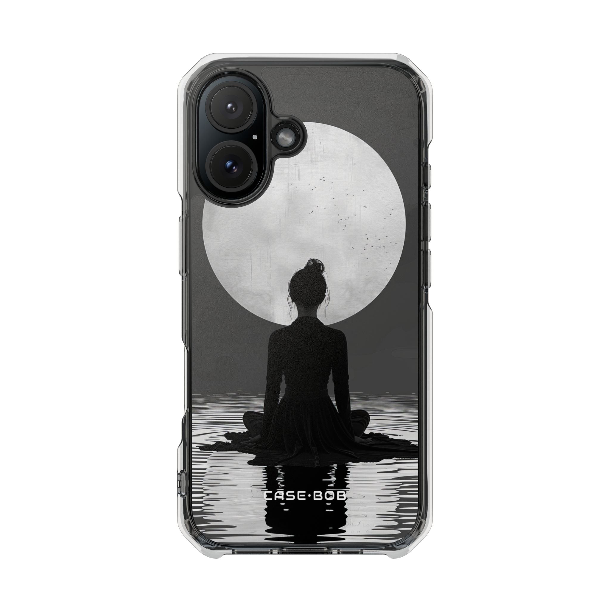 Silhouette Moonlight iPhone 16 Case - Impact - CASE•BOB