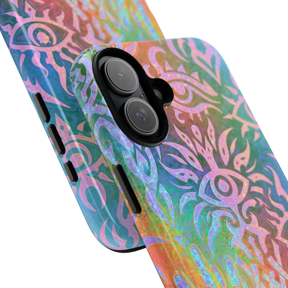 Chromatic Mystic Sigil · Tough Phone Case for iPhone · Blue