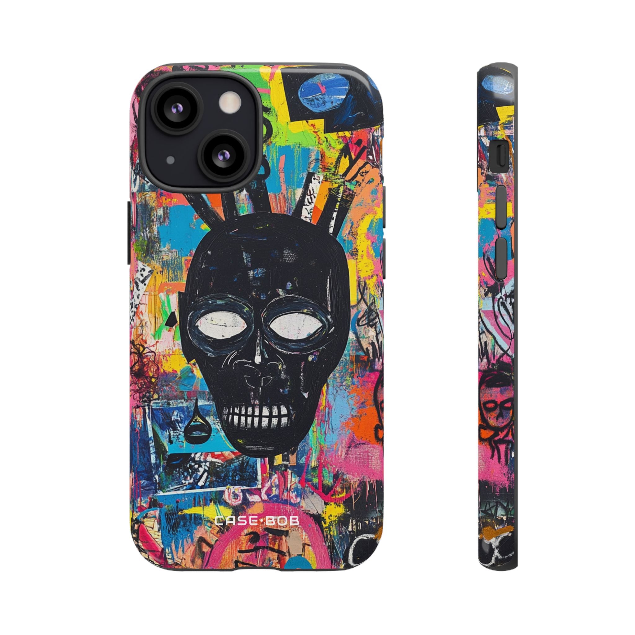 Skull Vortex iPhone 13 Mini Case - Tough