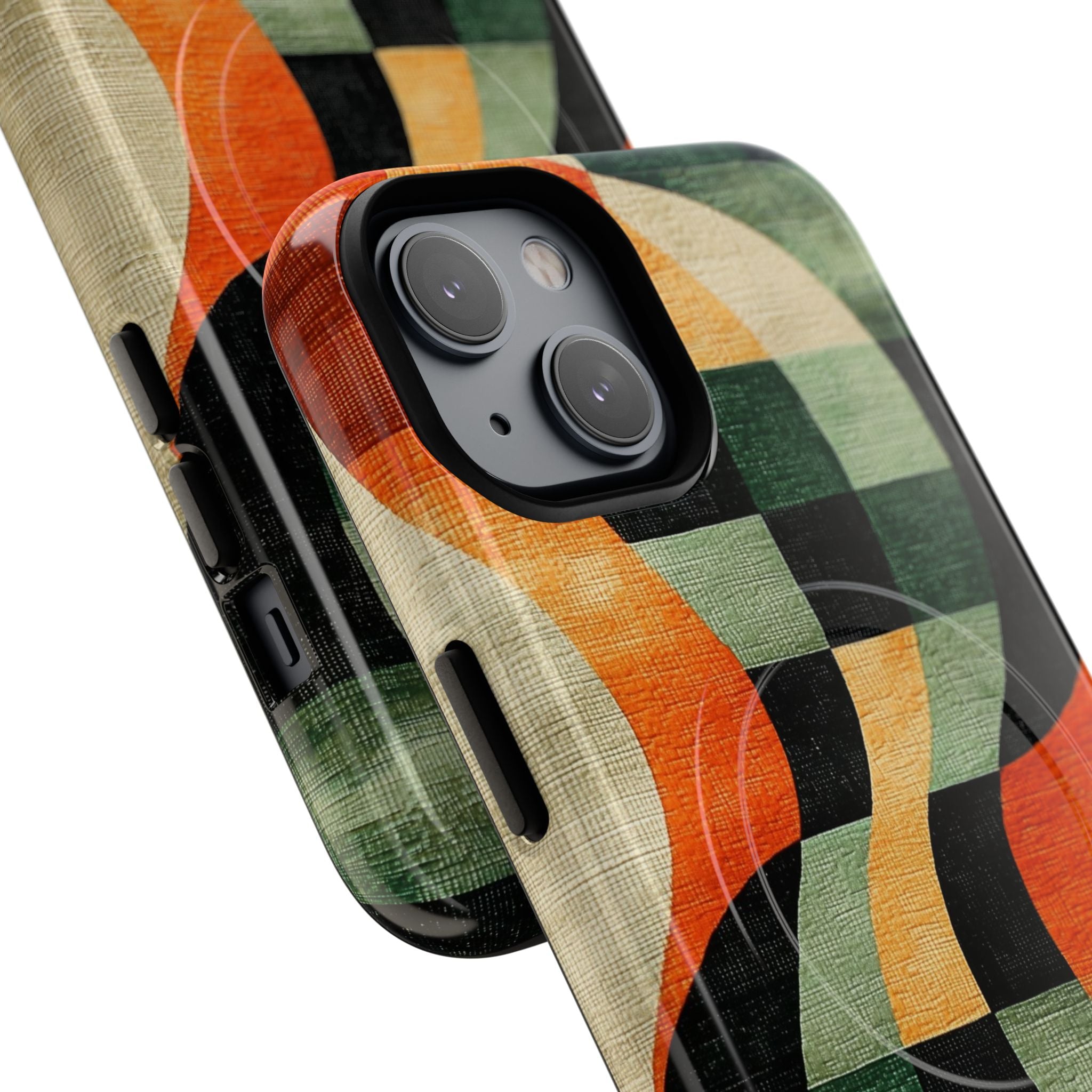 Burnt Orange Curve · Tough+ Phone Case for iPhone · Magsafe