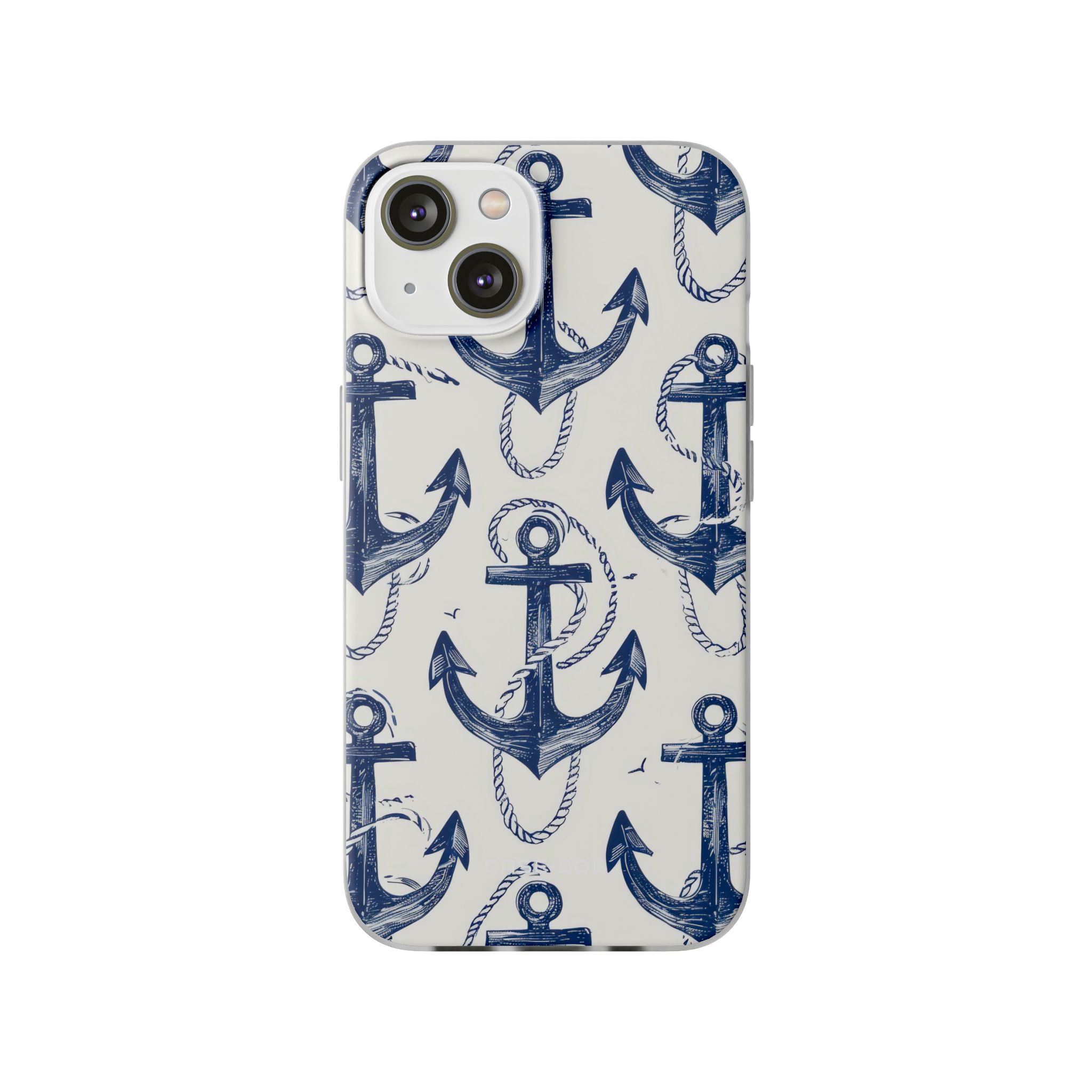 Marineanker Loop iPhone 14 Cover - Blød