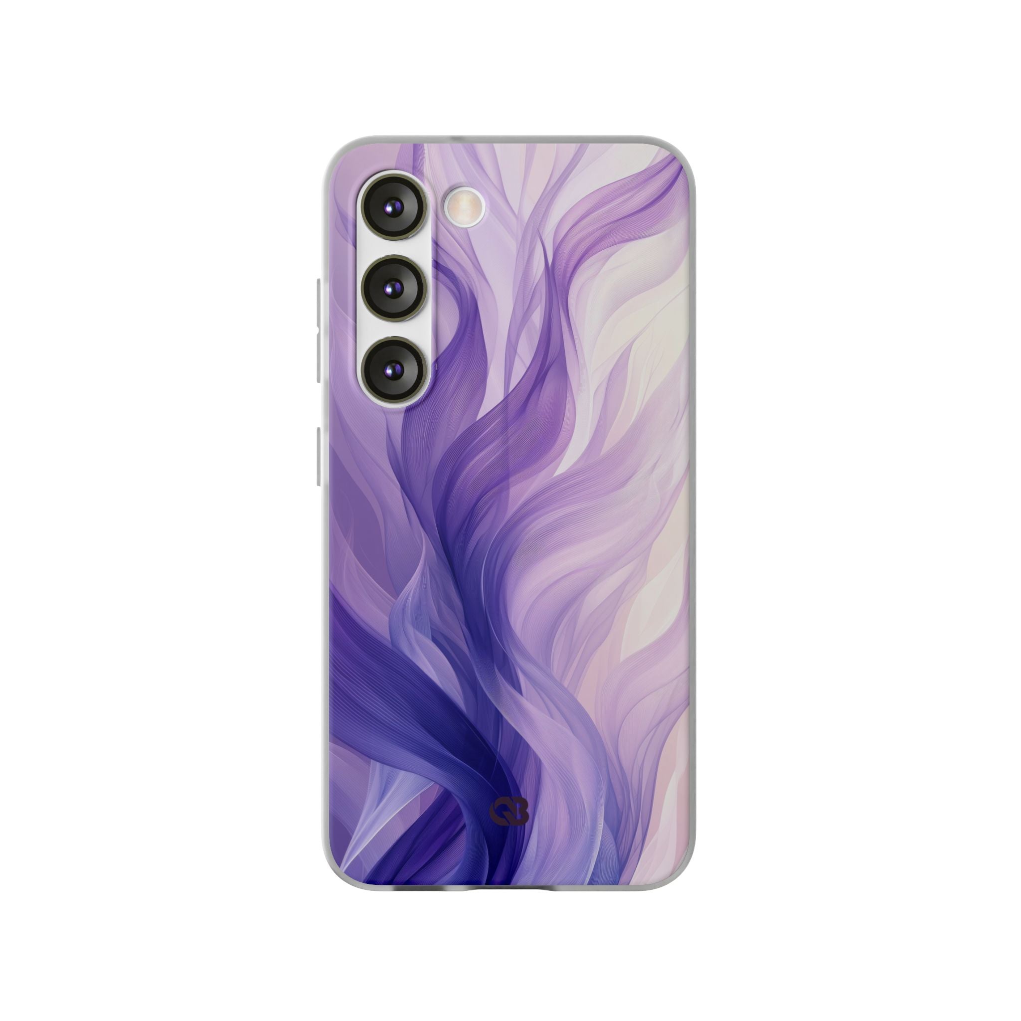 Amethyst Silk Waves · Soft Phone Case for Samsung