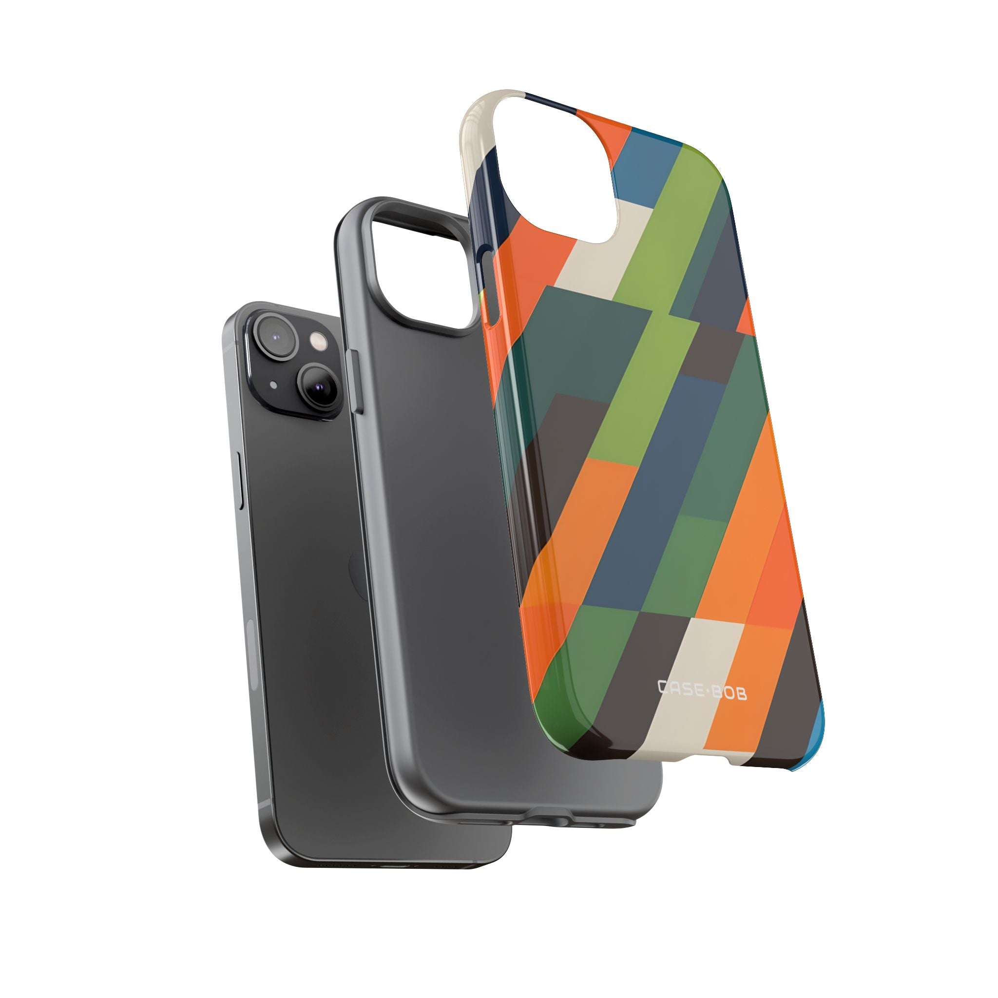 Diagonal Blaze iPhone 14 Plus Case - Tough