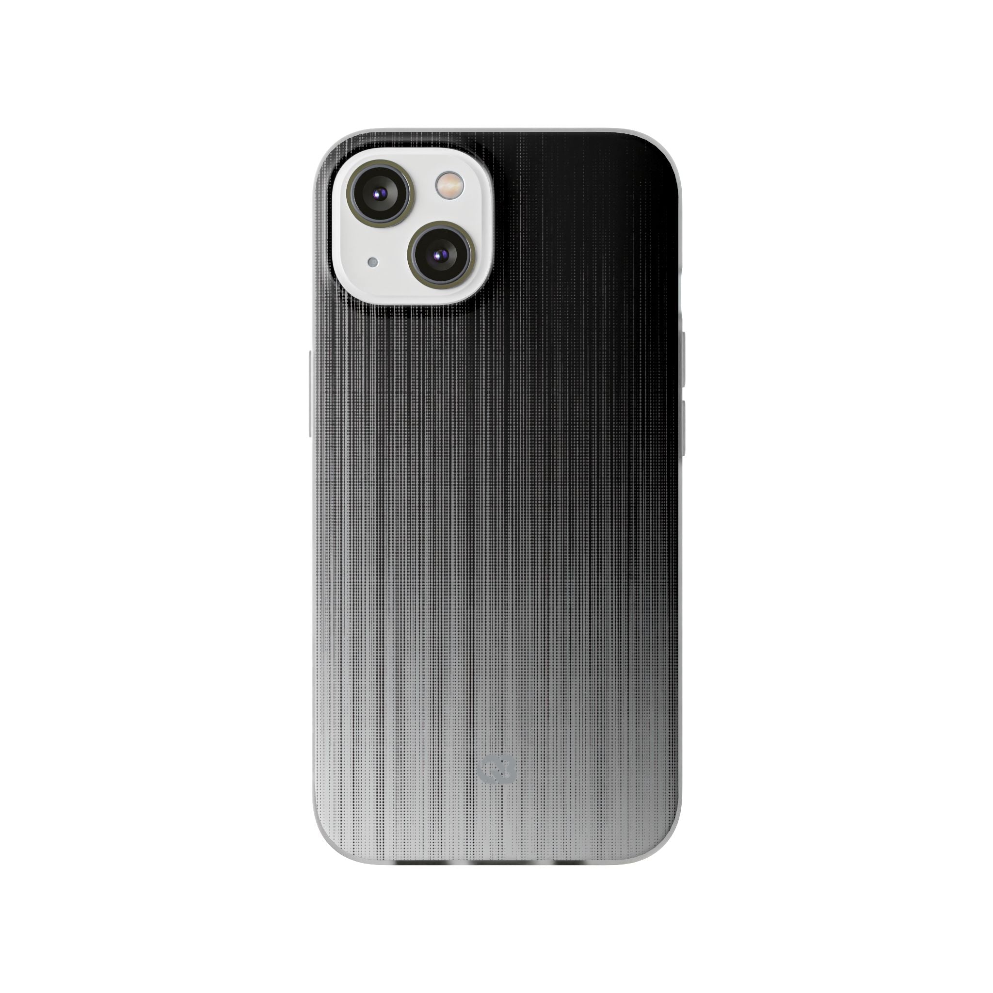 Grey Lite Phone Case for iPhone - Static Vertical Dither