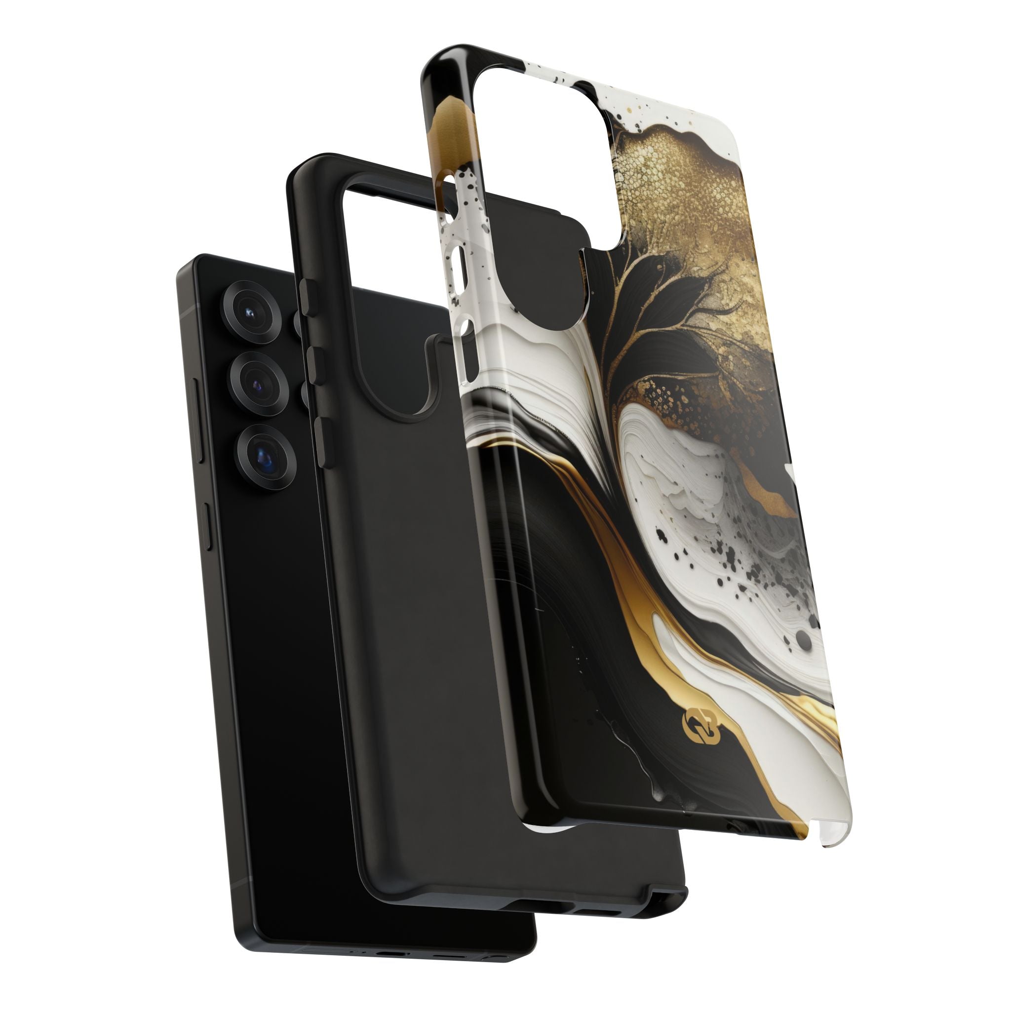 Molten Onyx Gold · Tough Coque de téléphone pour Samsung