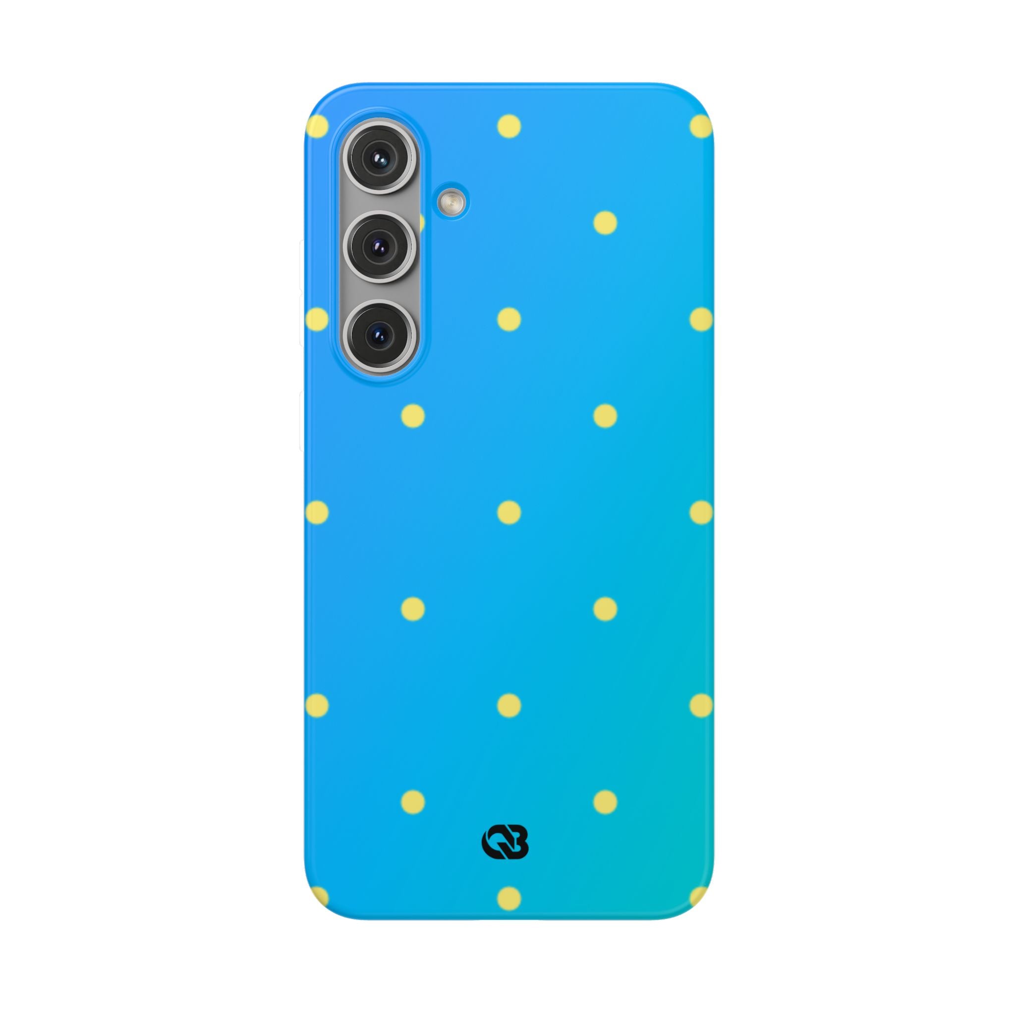 Cyan Sun Dots · Soft