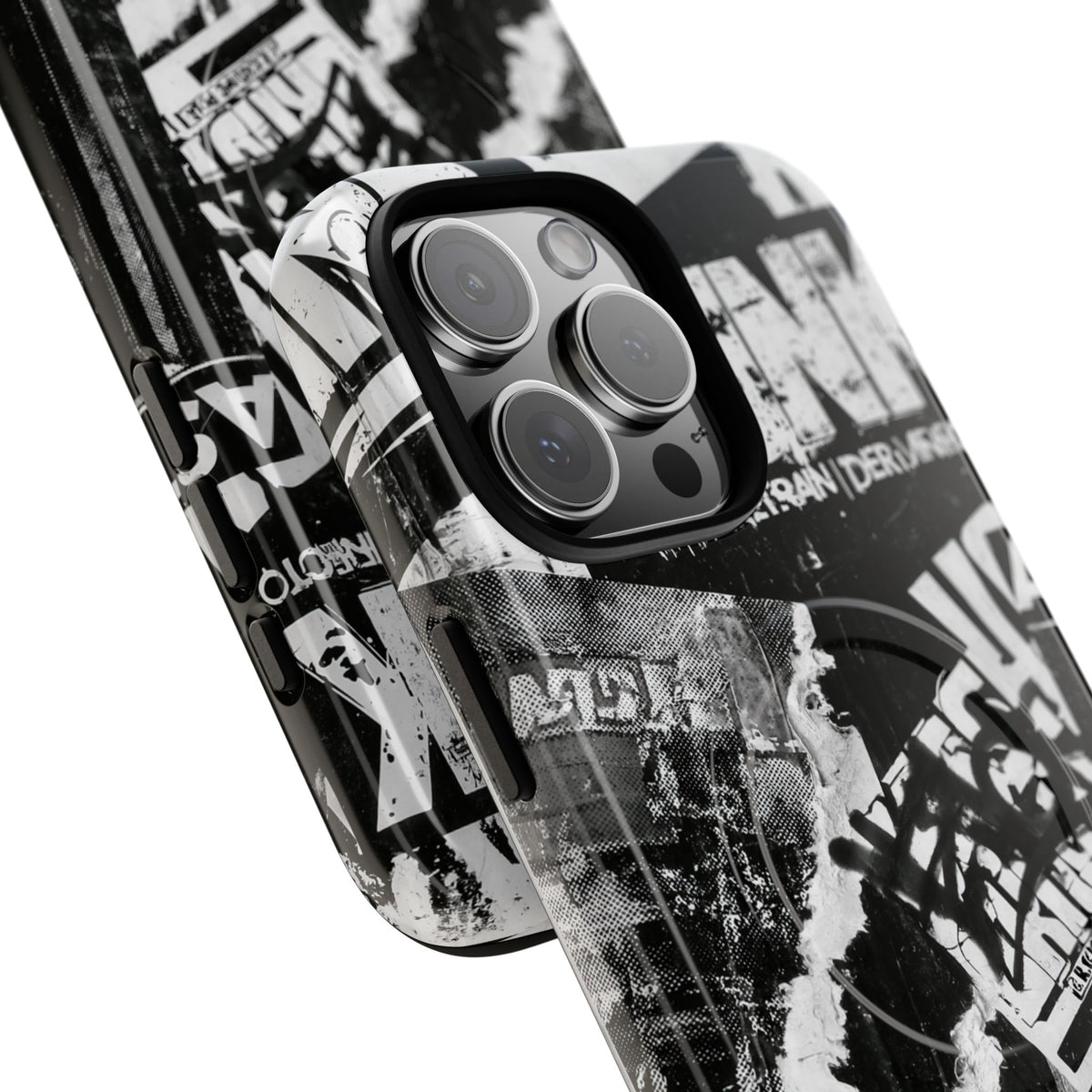Underground Punk Collage · Tough 2.0 Magnetic Phone Case for iPhone · Black