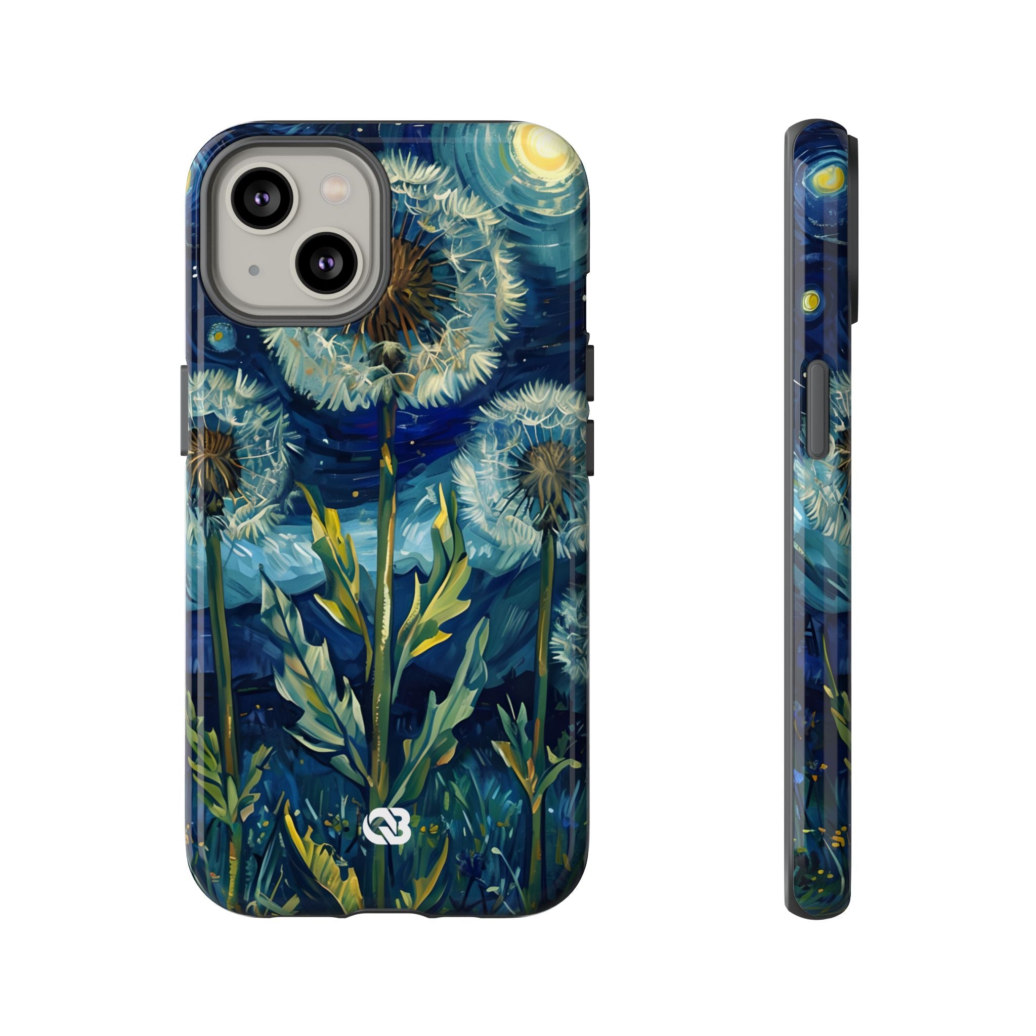 Starry Dandelion Swirl · Tough Handyhülle für iPhone