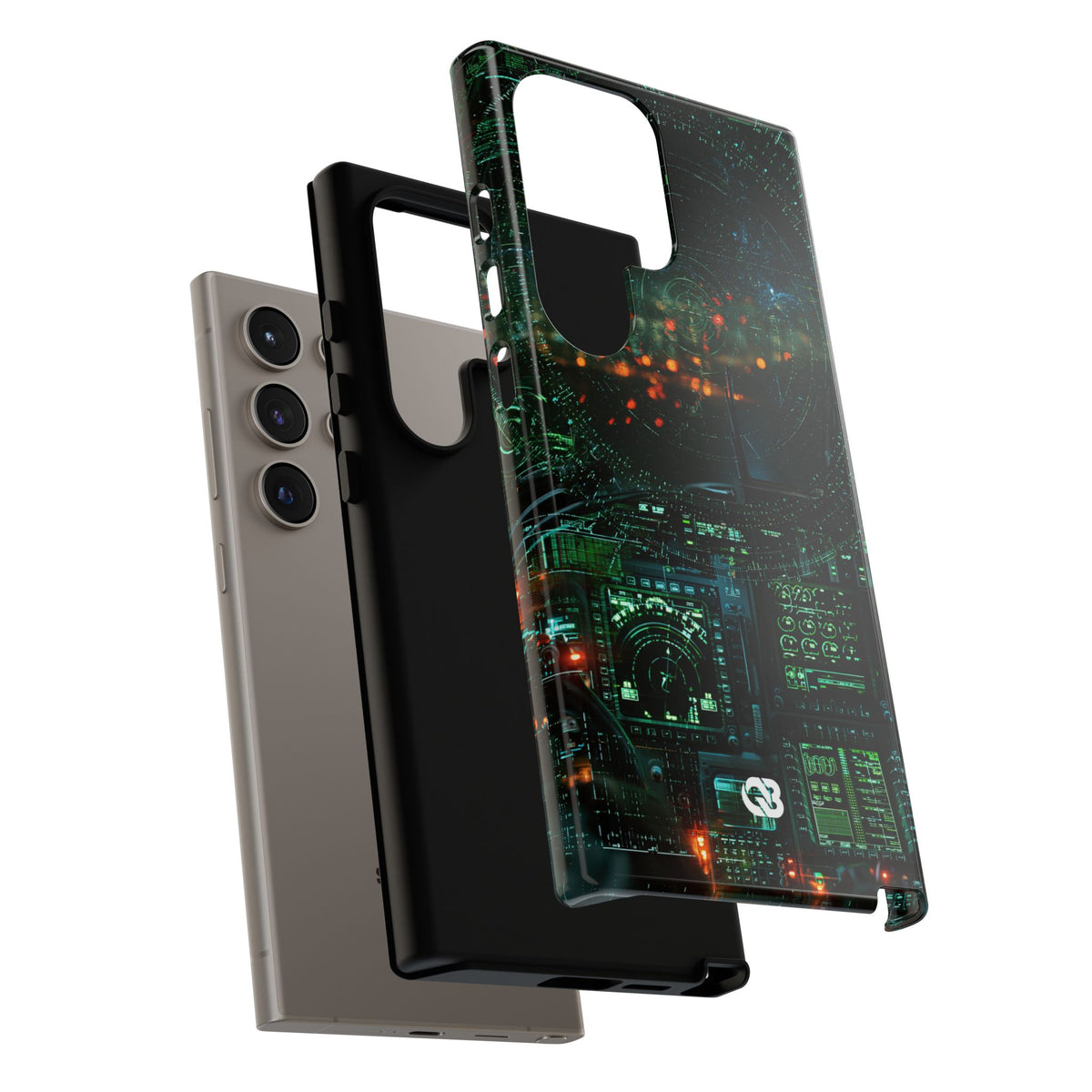 Tactical Avionics HUD · Tough Phone Case for Samsung · Green