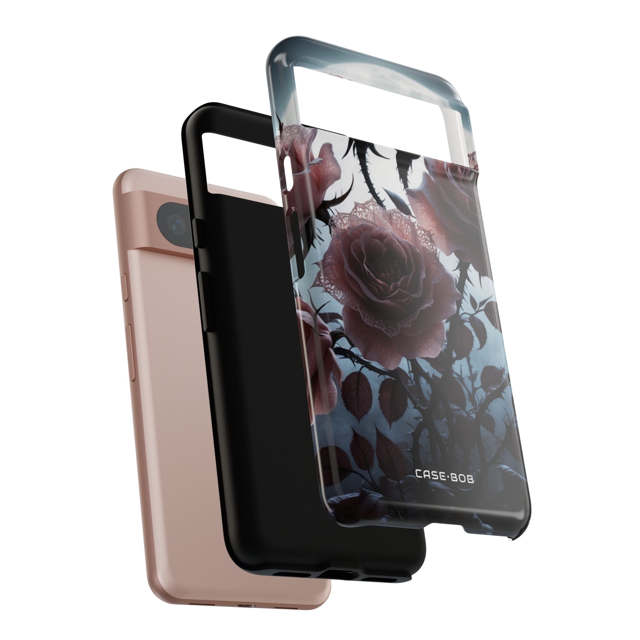 Leuchtende Rosen Dornen Google Pixel 8 Case - Tough