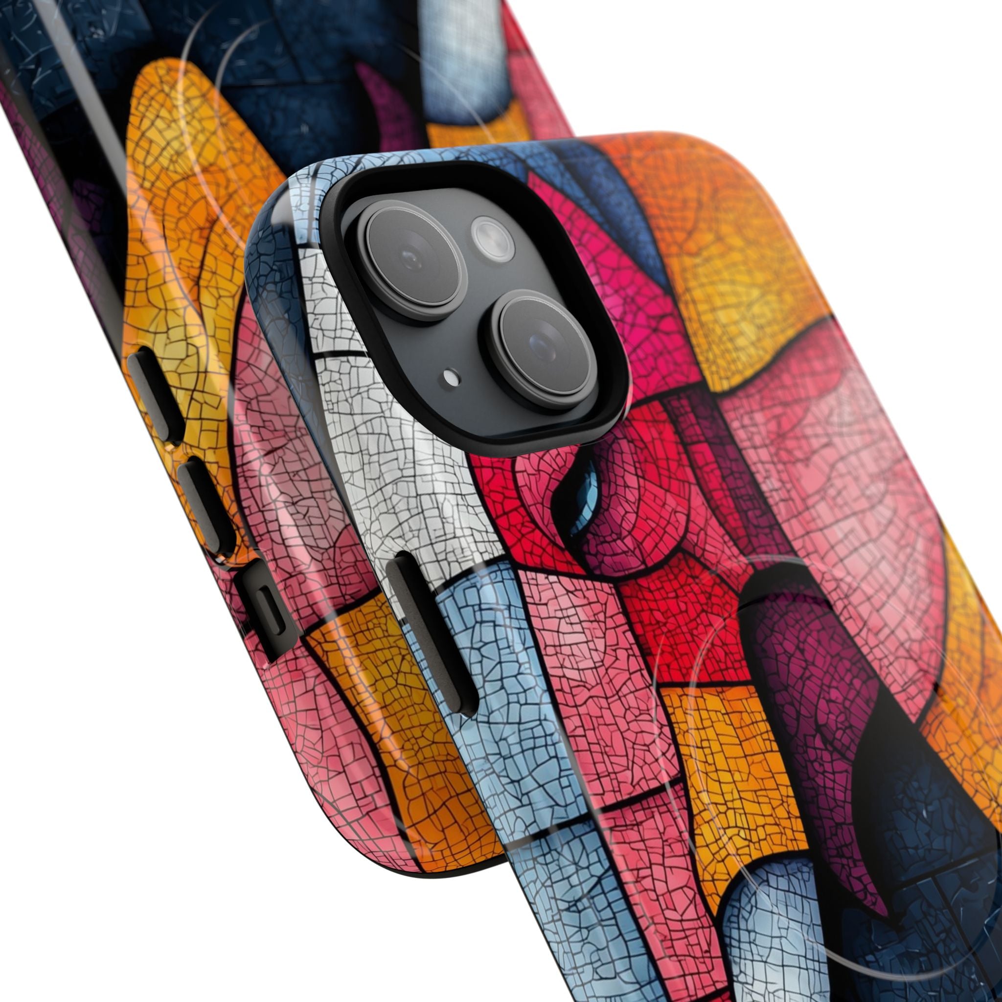 Elephant Mosaik iPhone 15 Plus Case - Tough+