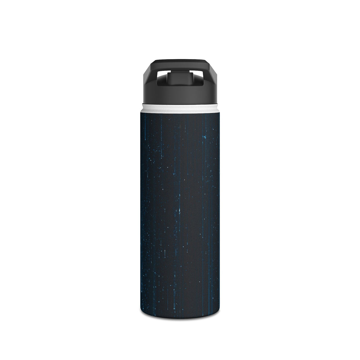 Nocturnal Cascade · Insulated Water Bottle · Black