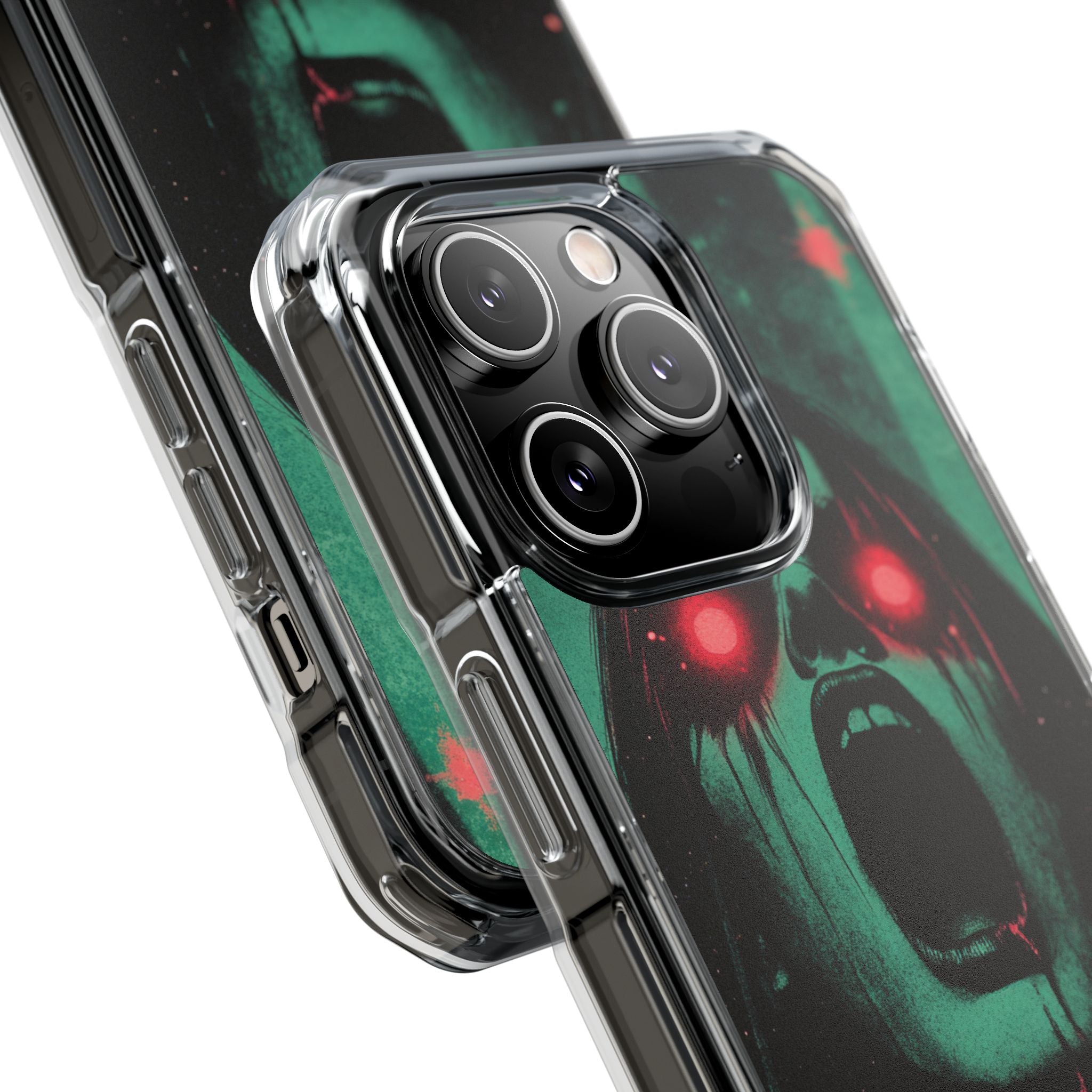 Crimson Emerald Scream · Impact Phone Case for iPhone · Magsafe
