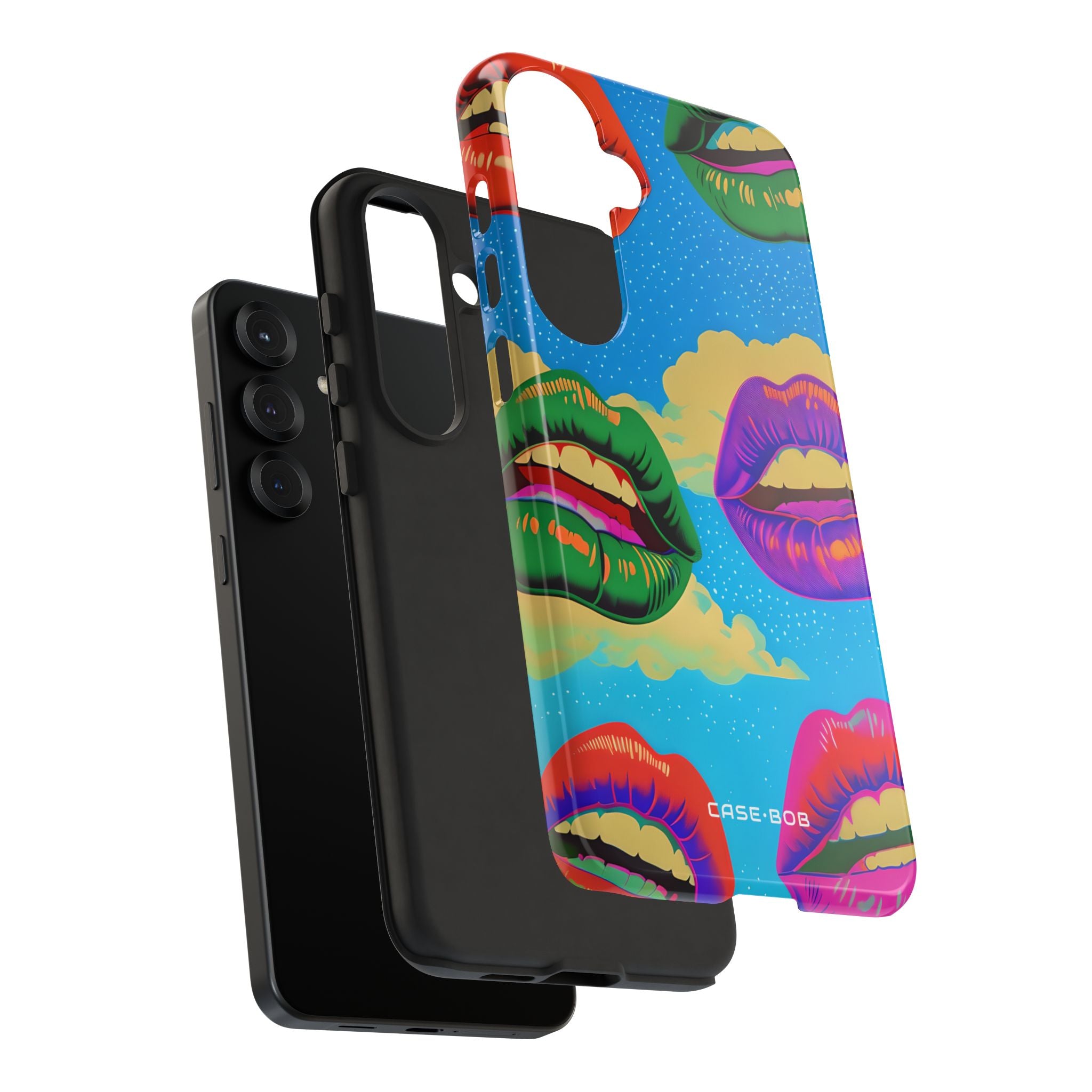 Colorful Lipscape Samsung S25 Plus Case - Tough