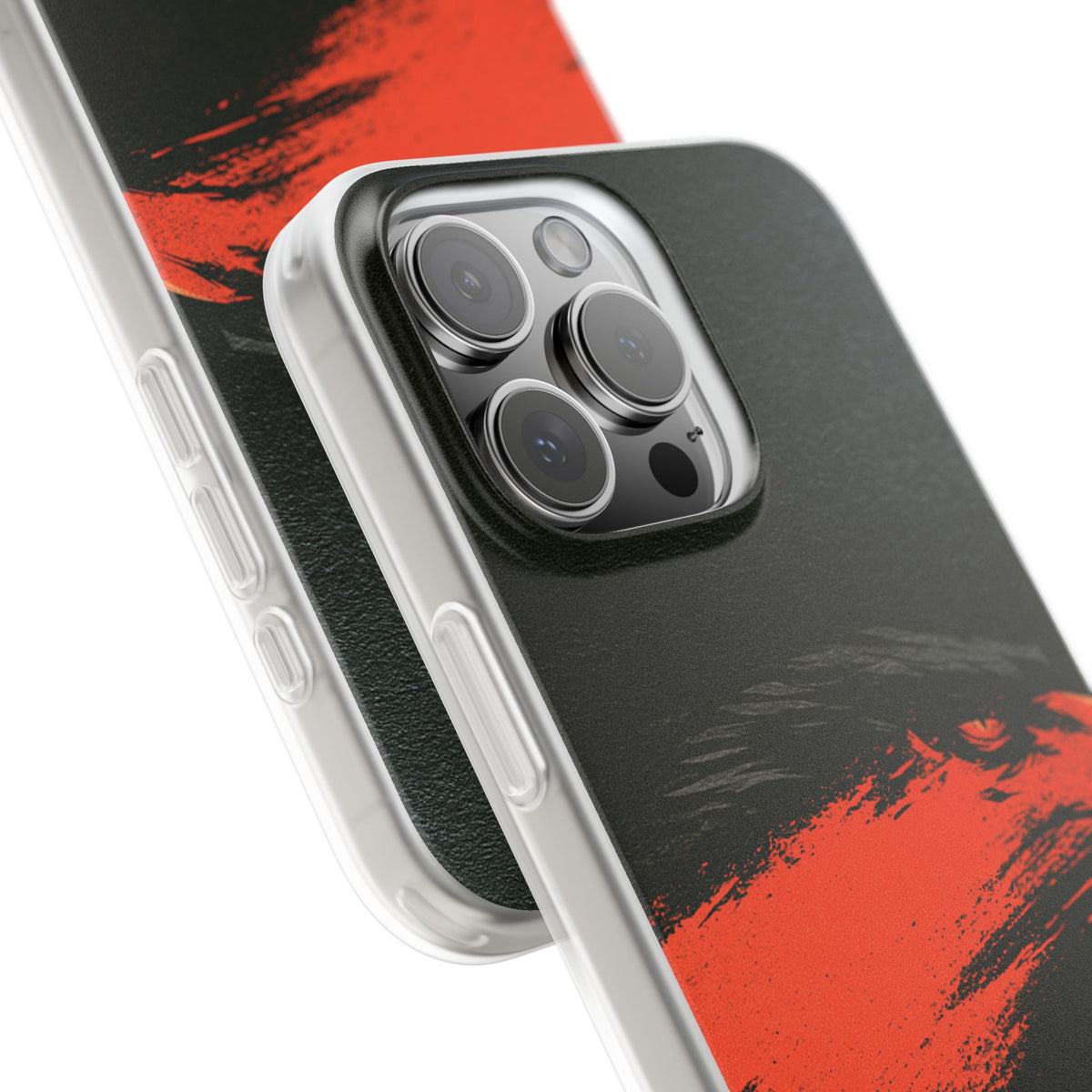 Crimson Raptor Noir · Lite Phone Case for iPhone · Black