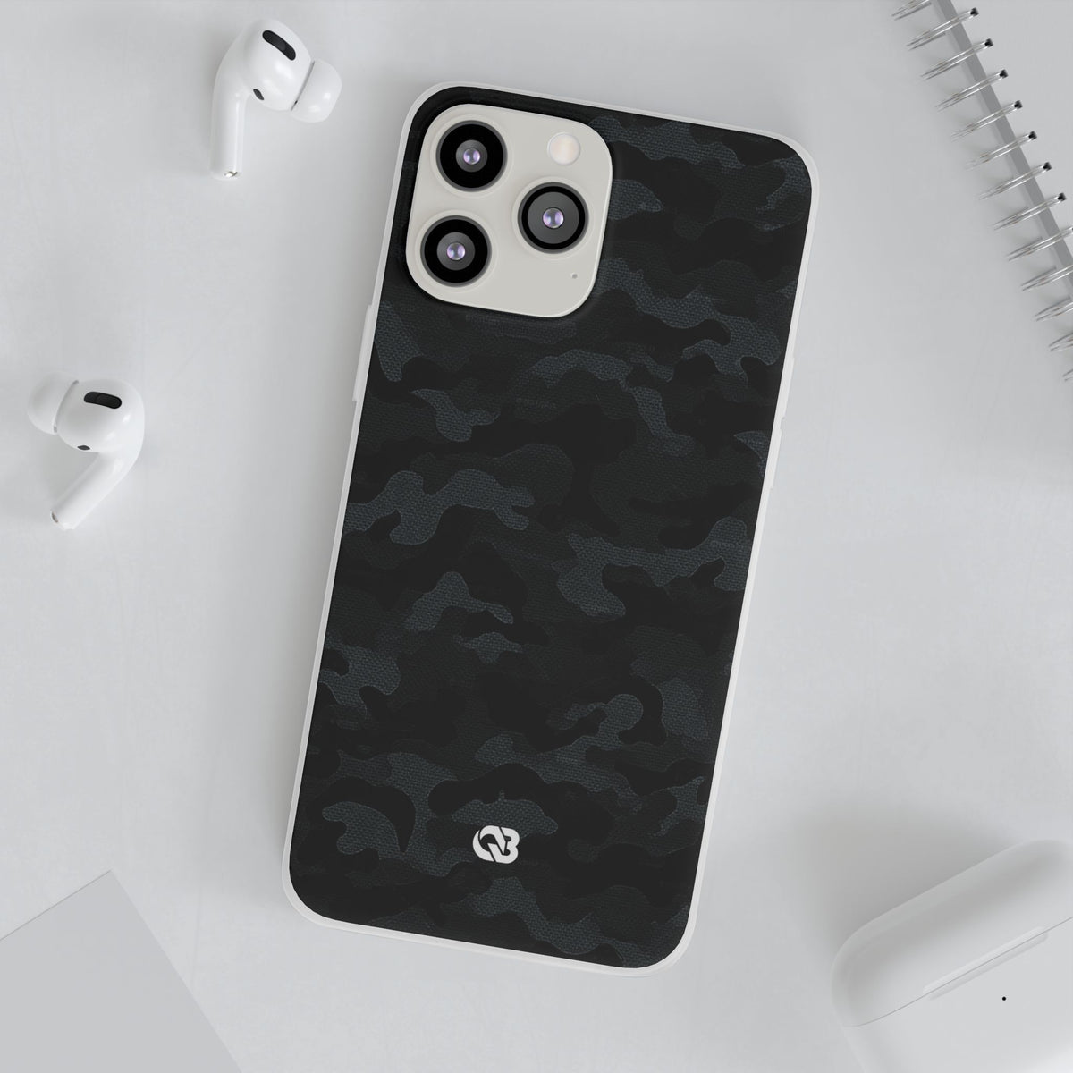 Blackout Urban Camo · Lite Phone Case for iPhone · Black