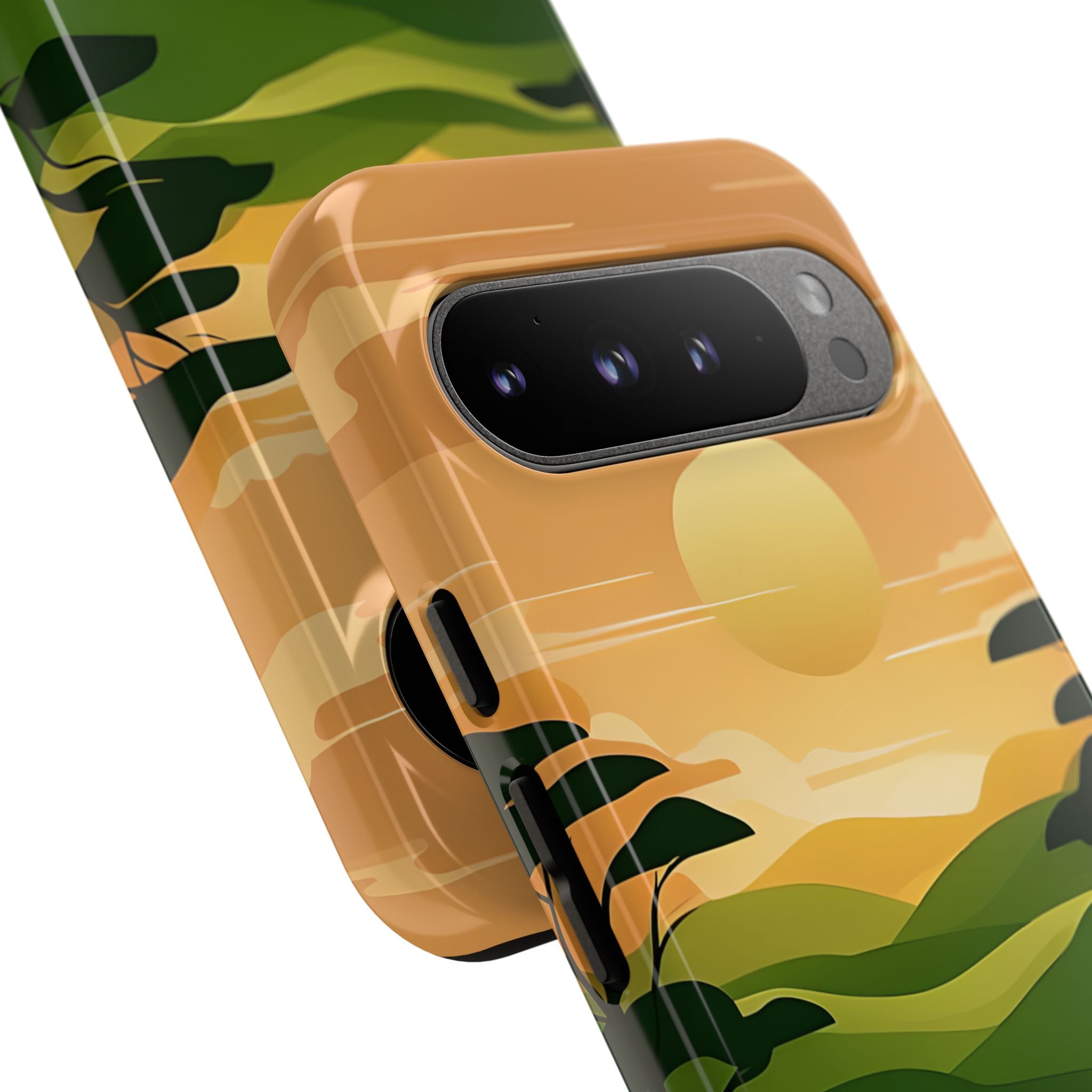 Verdant Horizon Sun · Tough Phone Case for Google Pixel