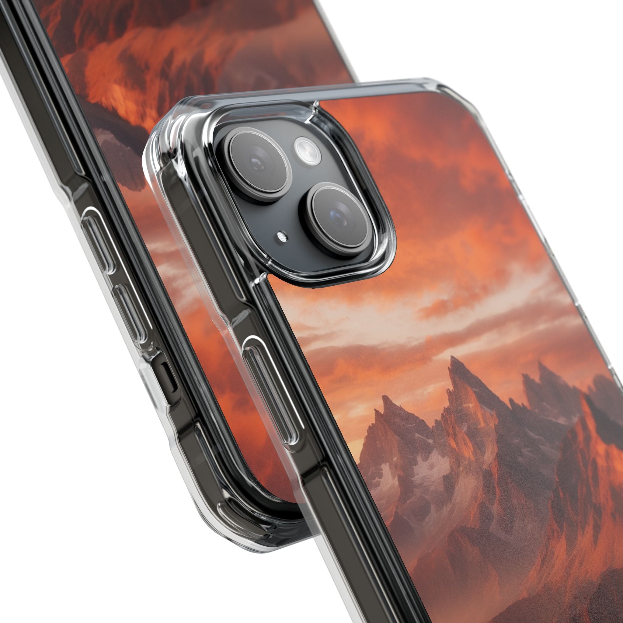 Jagged Glow iPhone 15 Plus Case - Impact