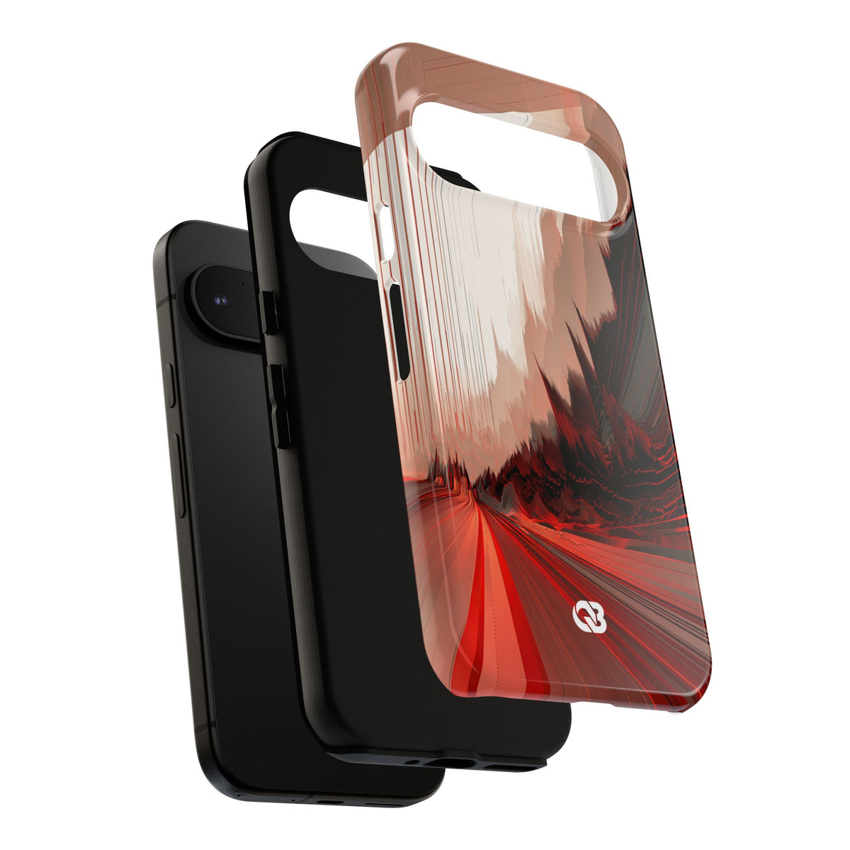 Orbital Velocity · Tough Phone Case for Pixel · Red