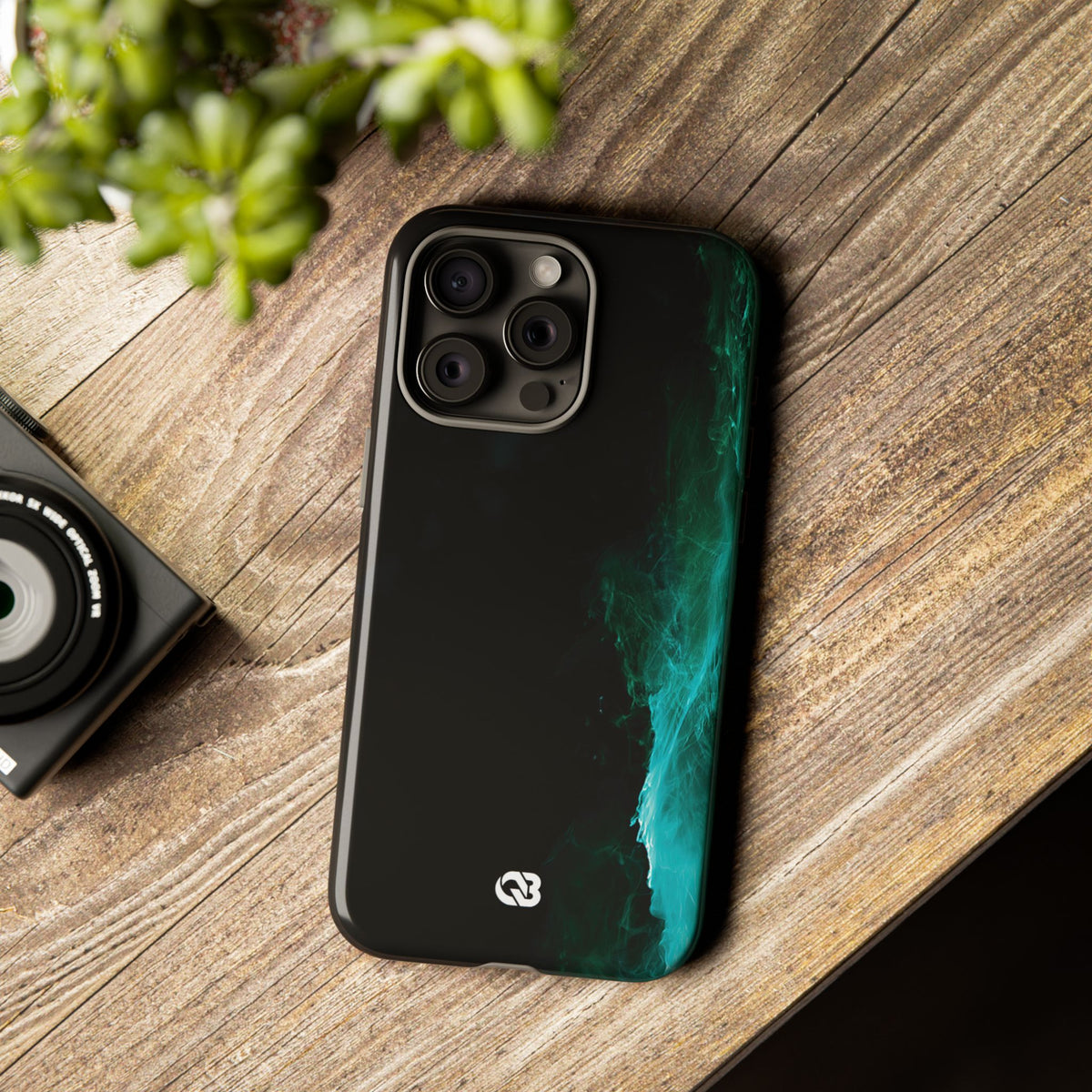 Luminous Plume · Tough Phone Case for iPhone · Teal