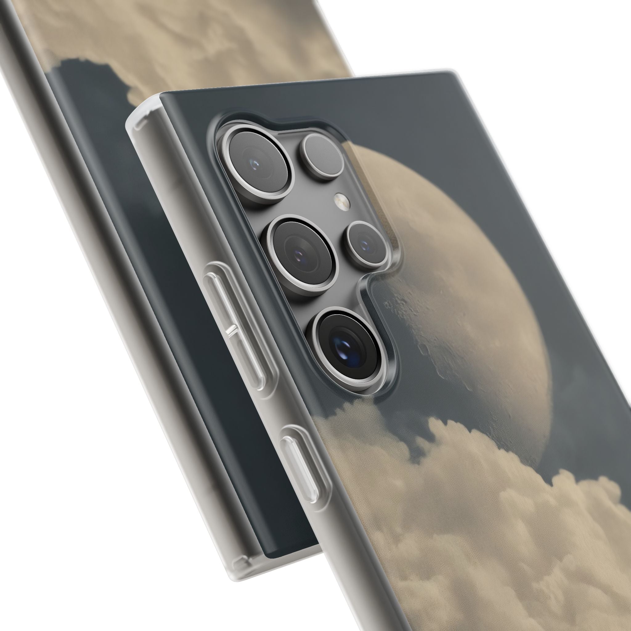 Midnight Brew Moon · Soft Phone Case for Samsung