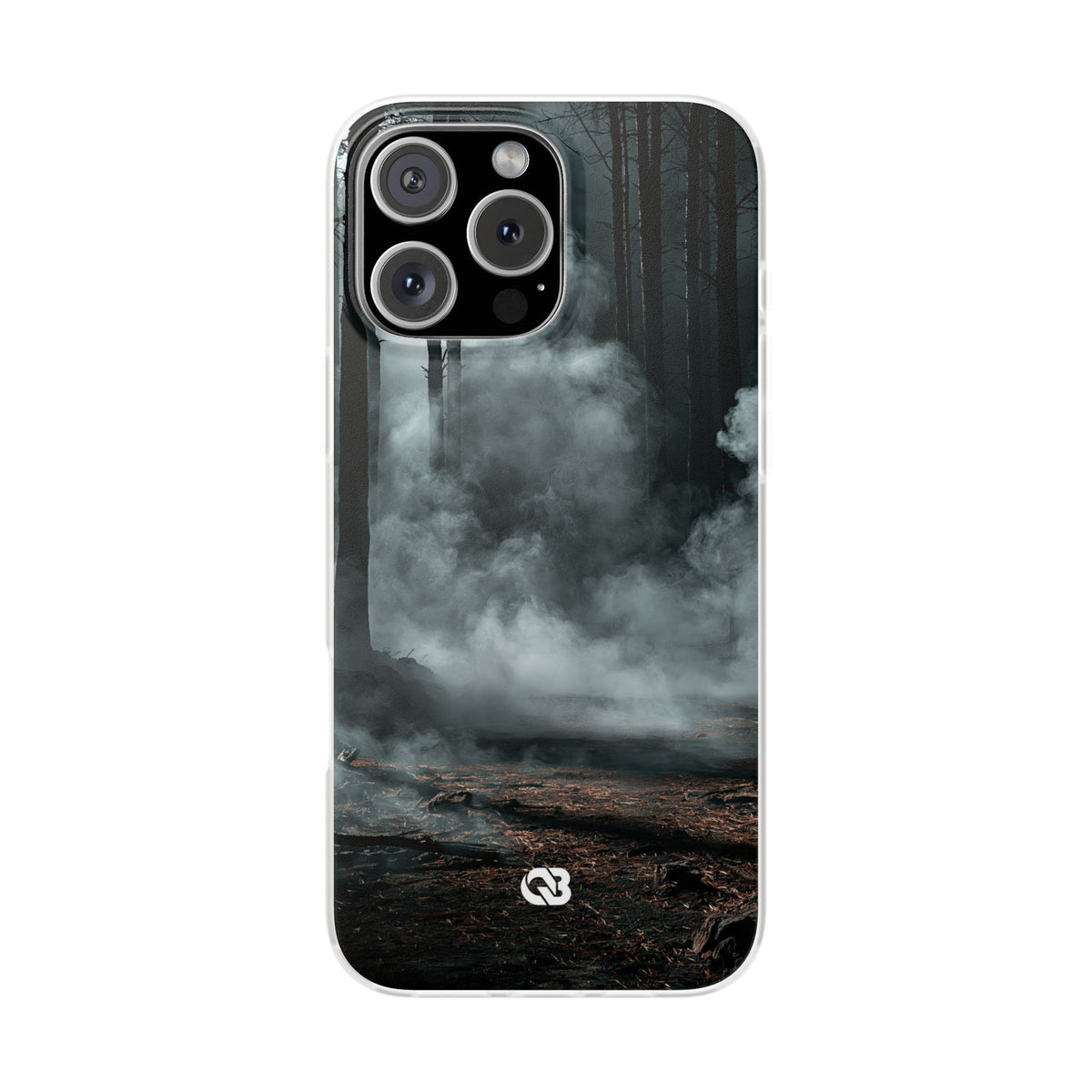 Shadowed Pine Mist · Lite Phone Case for iPhone · Black
