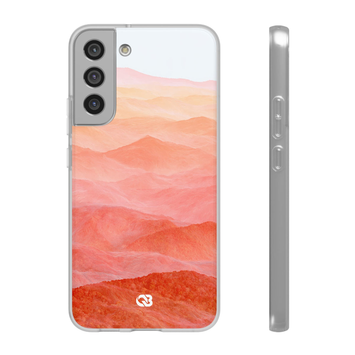 Alpenglow Ridge Vista · Lite Phone Case for Samsung · Orange