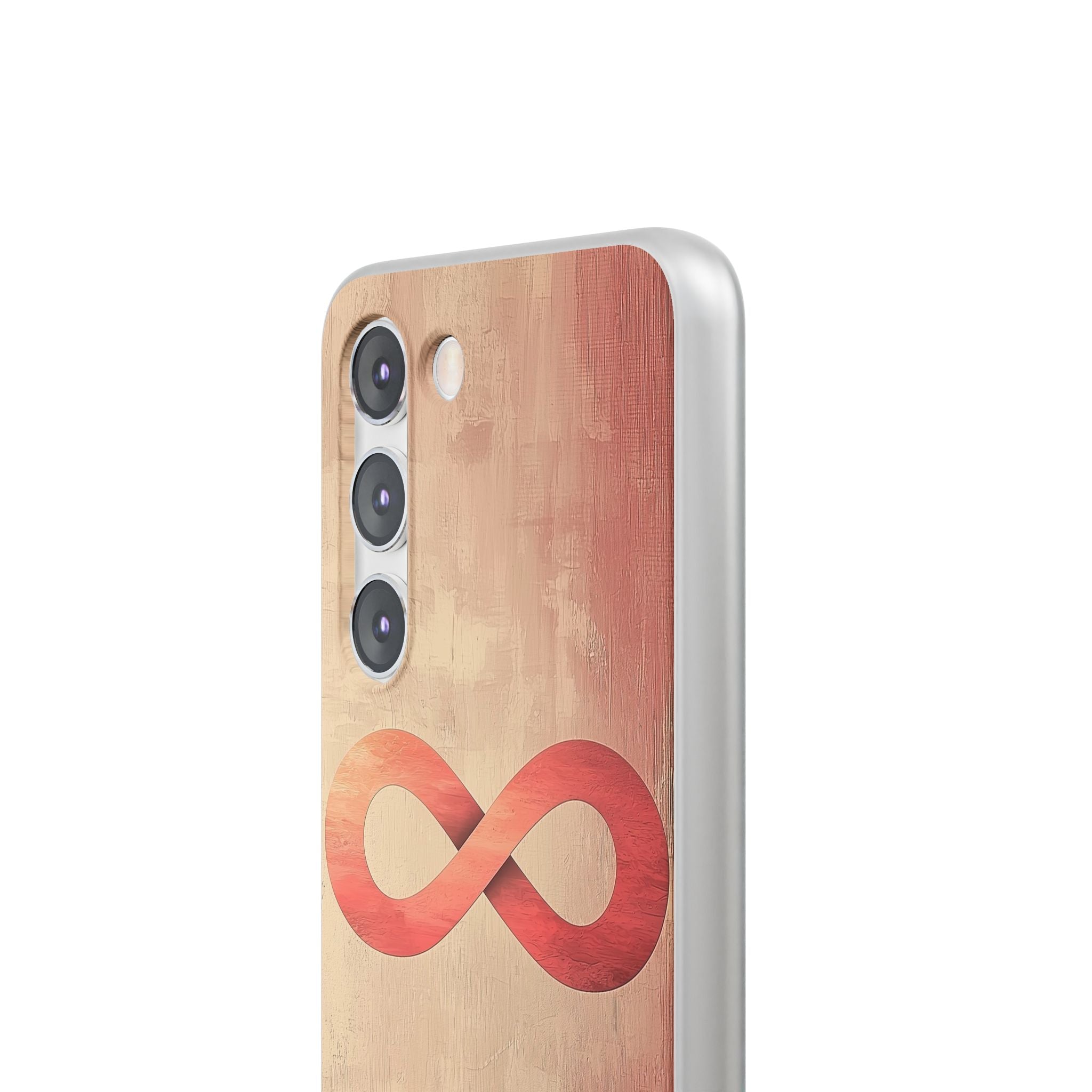 Terracotta Infinity Stroke · Soft Phone Case for Samsung