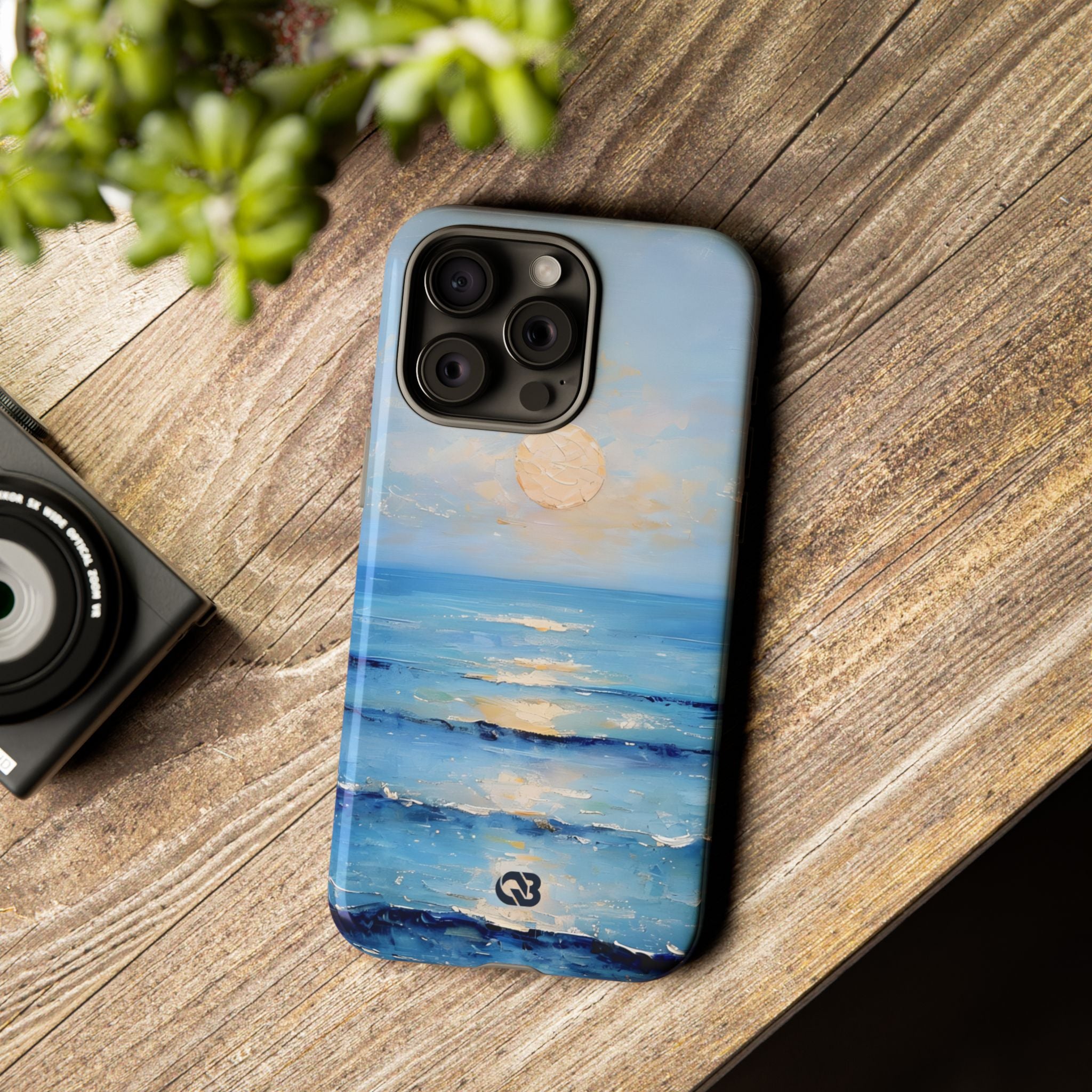 Cerulean Shoreline Sun · Tough Case na iPhone