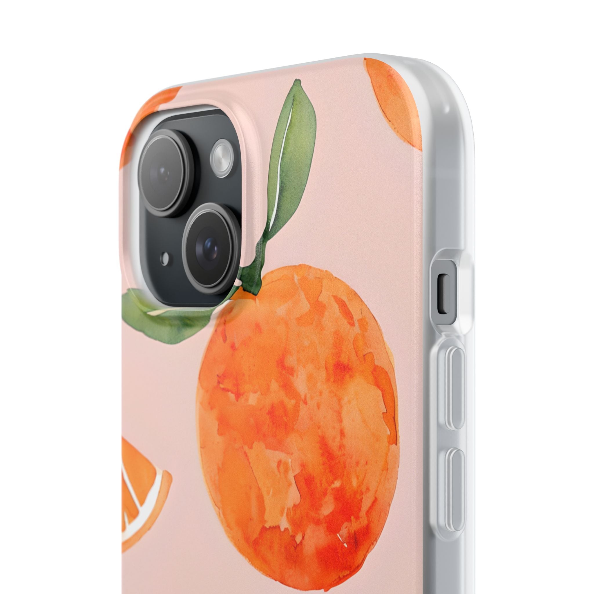 Sunkissed Orange Harvest · Soft Case na telefon dla iPhone