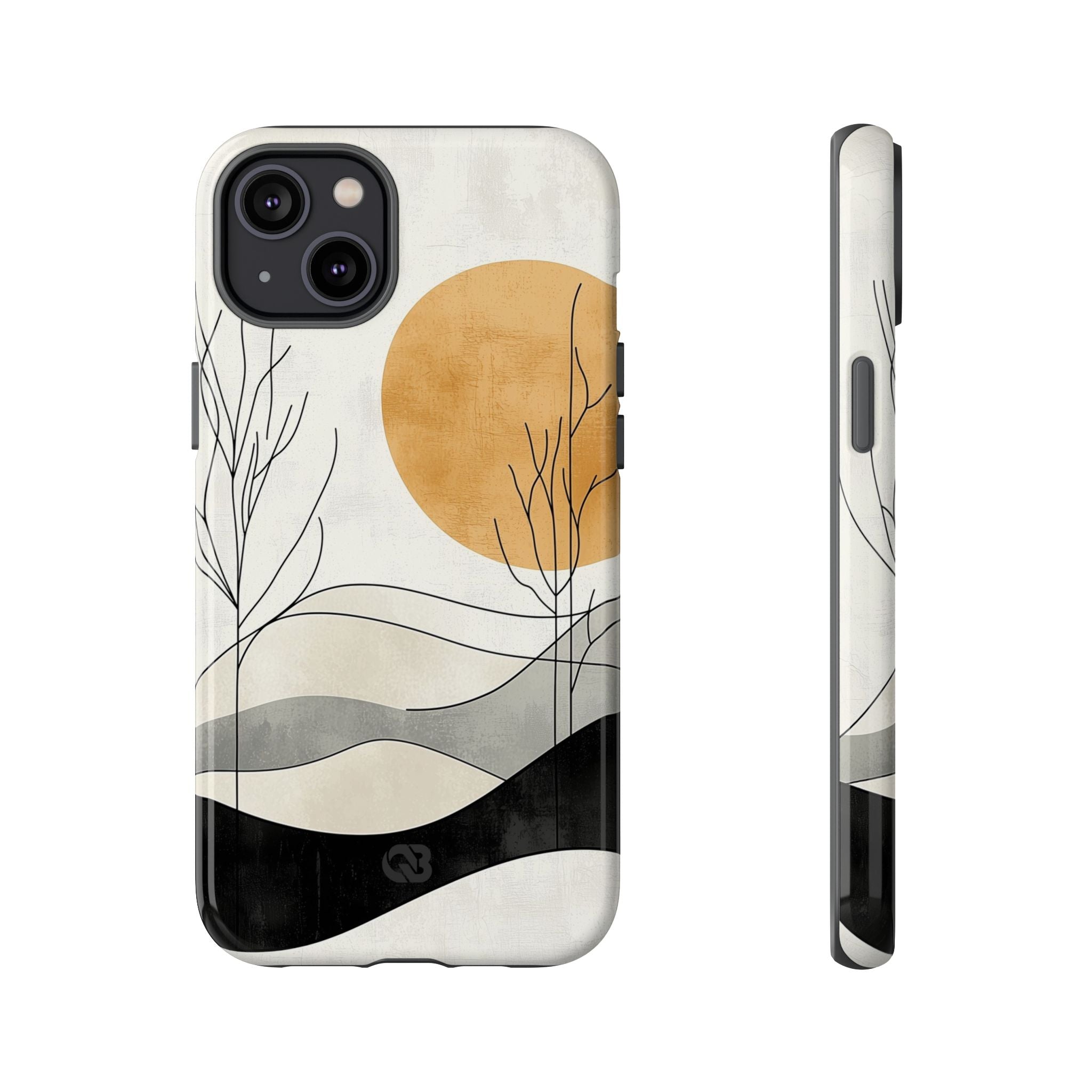 Burnt Horizon Lines · Custodia Tough per iPhone