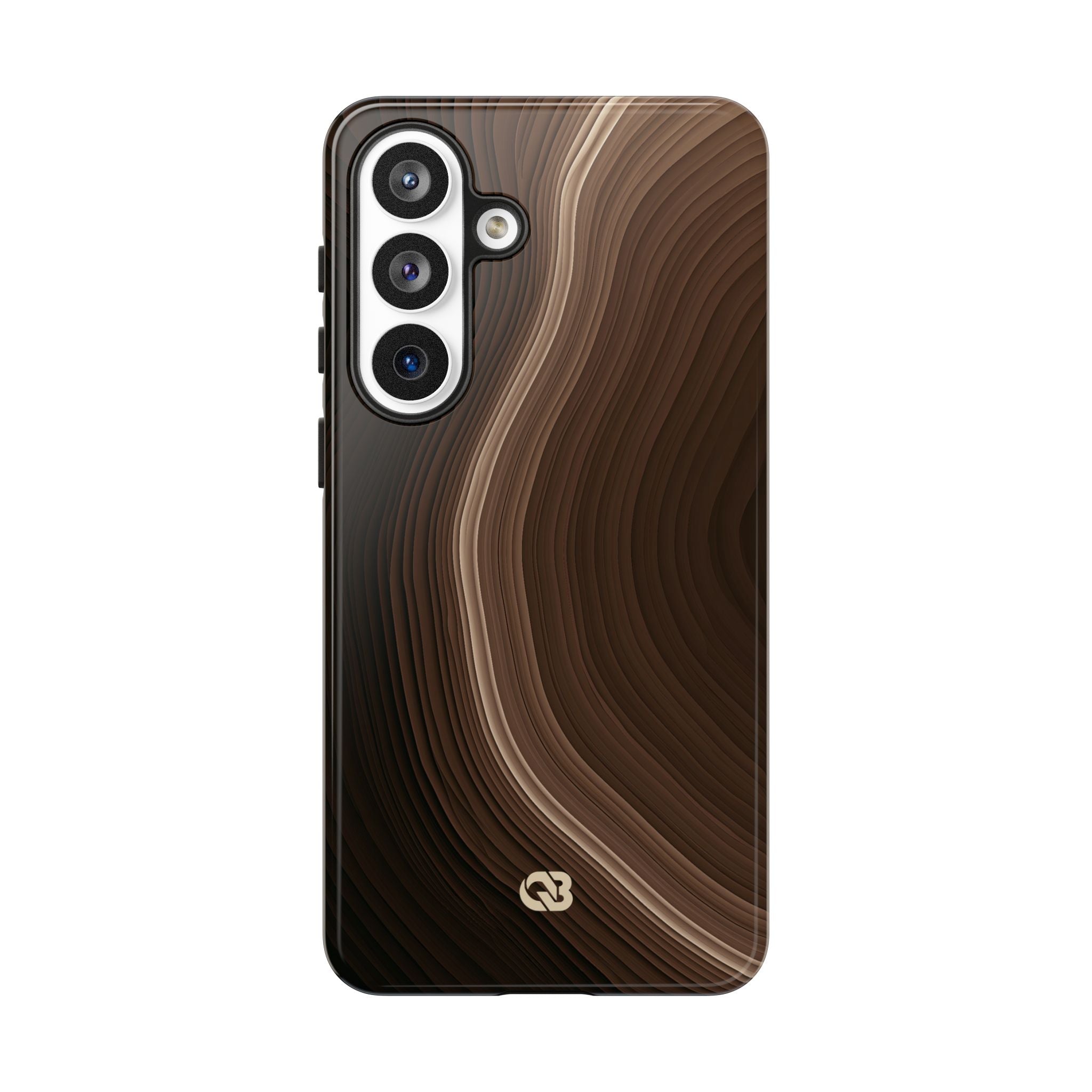 Brown Tough Phone Case for Samsung - Bronzed Canyon Relief