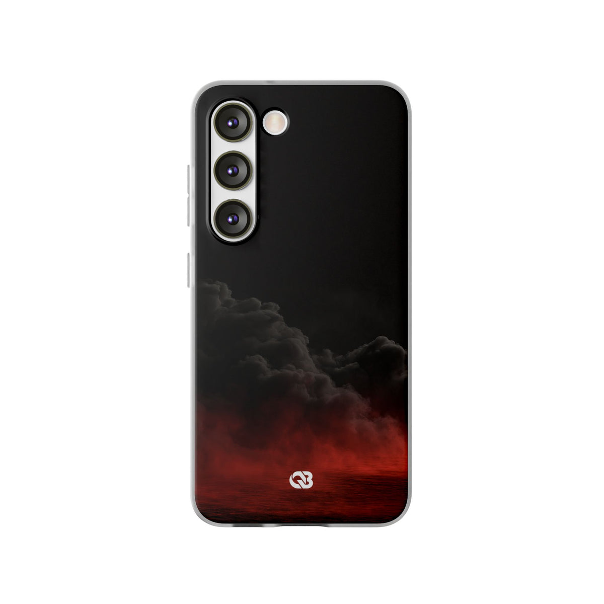 Crimson Fog Void · Lite Phone Case for Samsung · Black
