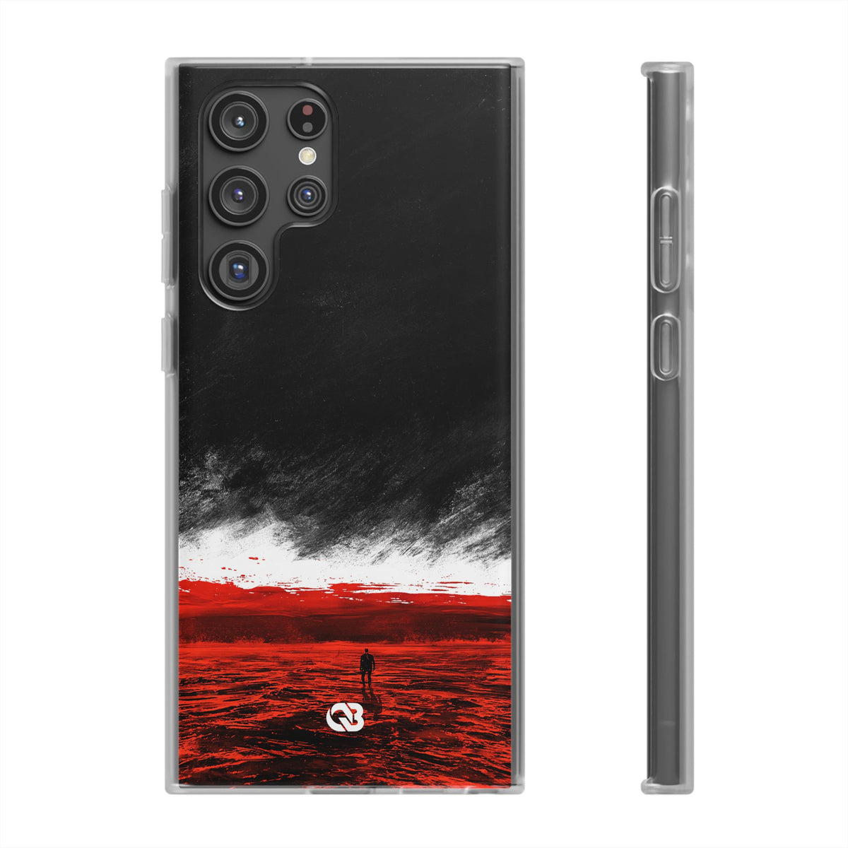 Crimson Void · Lite Phone Case for Samsung · Black