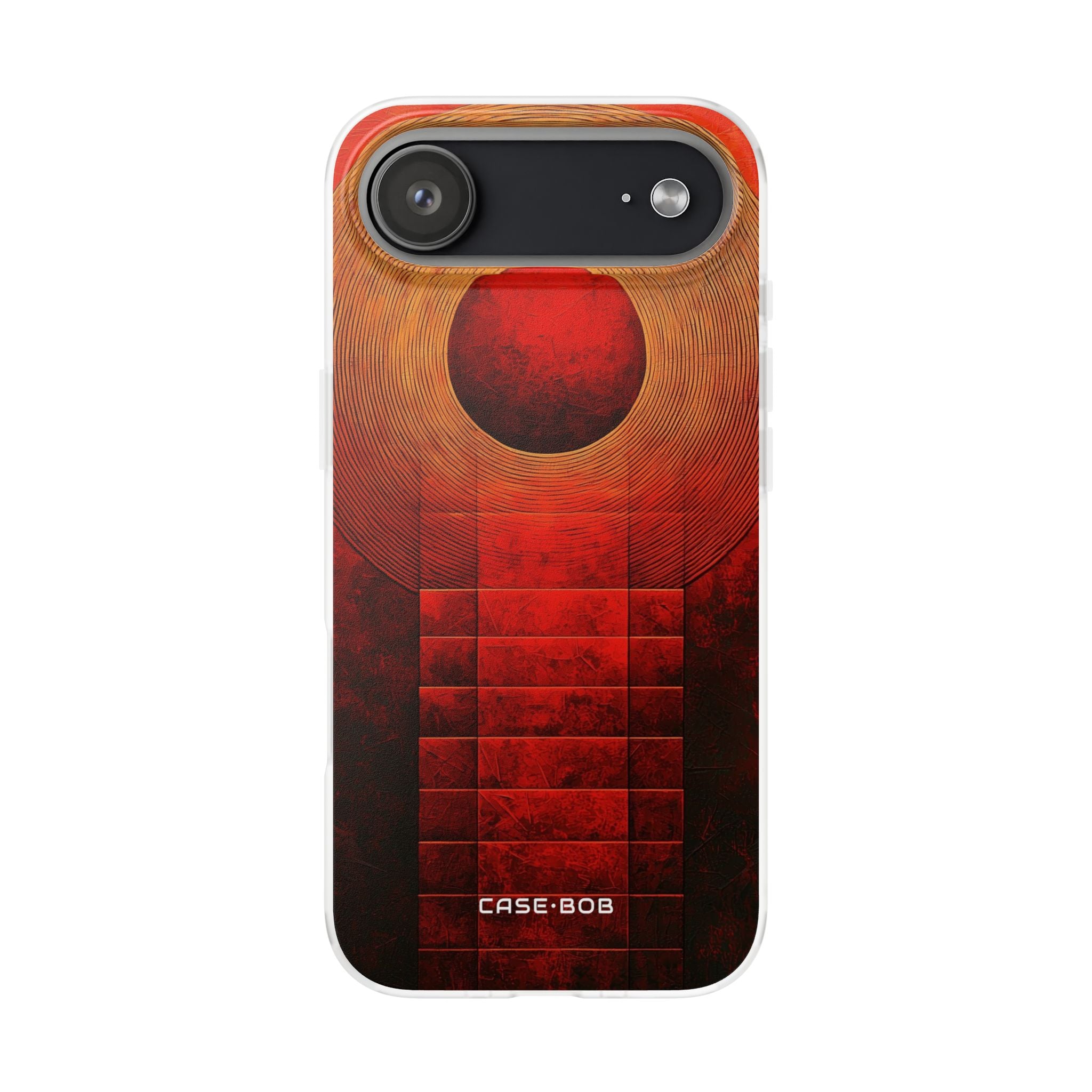 Crimson Orbit iPhone 17 Air Case - Soft - CASE•BOB