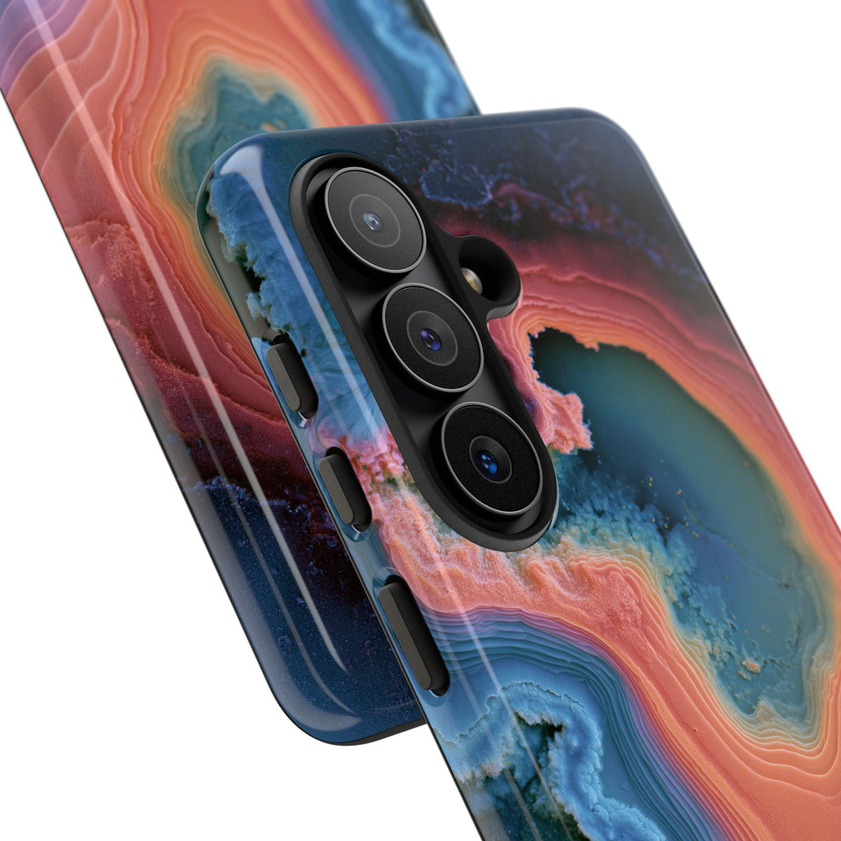 Luminous Resonance · Tough Phone Case for Samsung · Blue