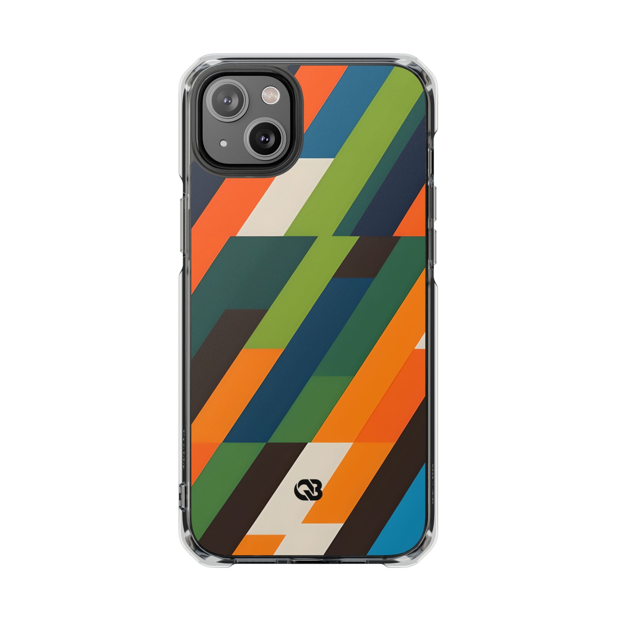 Angled Retro Mosaic · Impact Custodia per iPhone · Magsafe