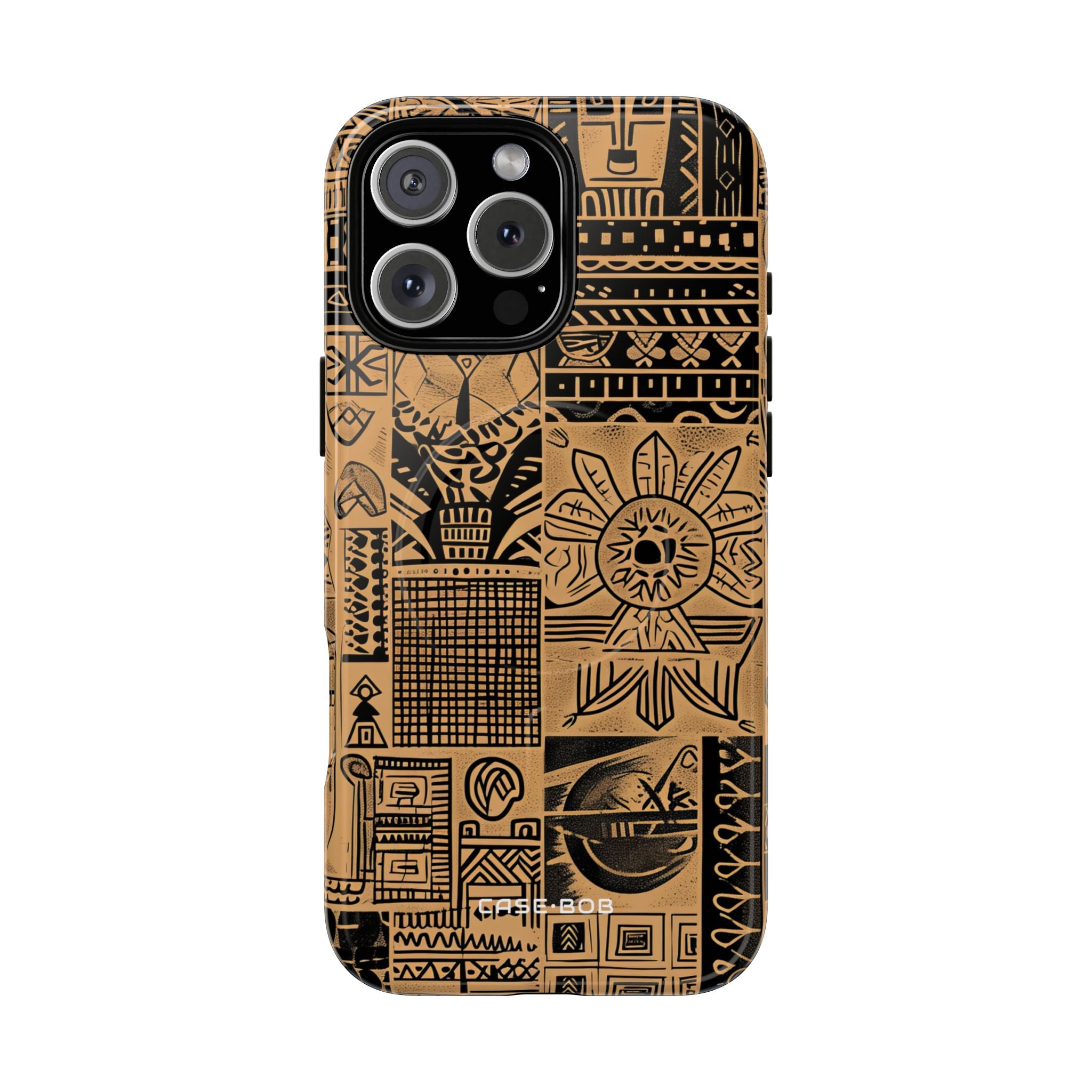 Tribal Faces iPhone 16 Pro Max Case - Tough+