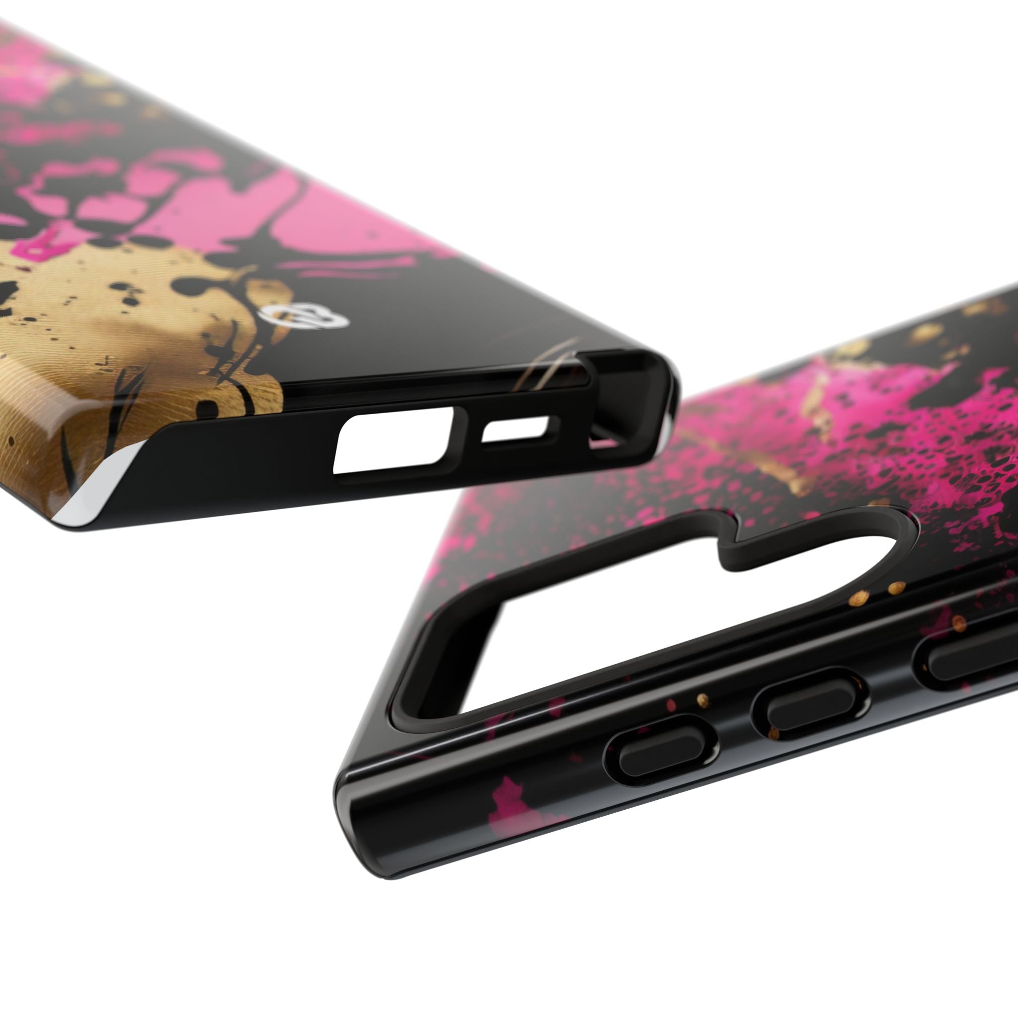 Magenta Liquid Gold · Tough Fundas para teléfono para Samsung